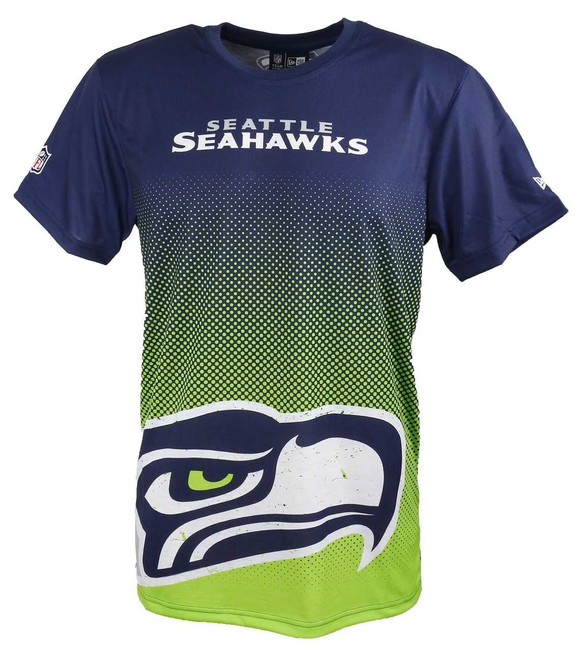 Seattle Seahawks NFL Gradient T-Shirt New Era