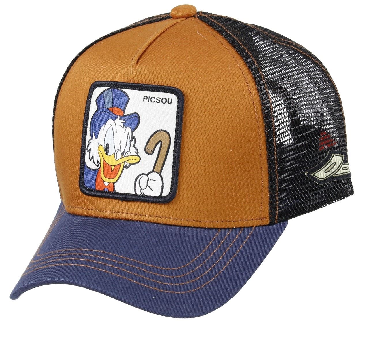 Dagobert Duck Disney Brown / Blue Trucker Cap Capslab