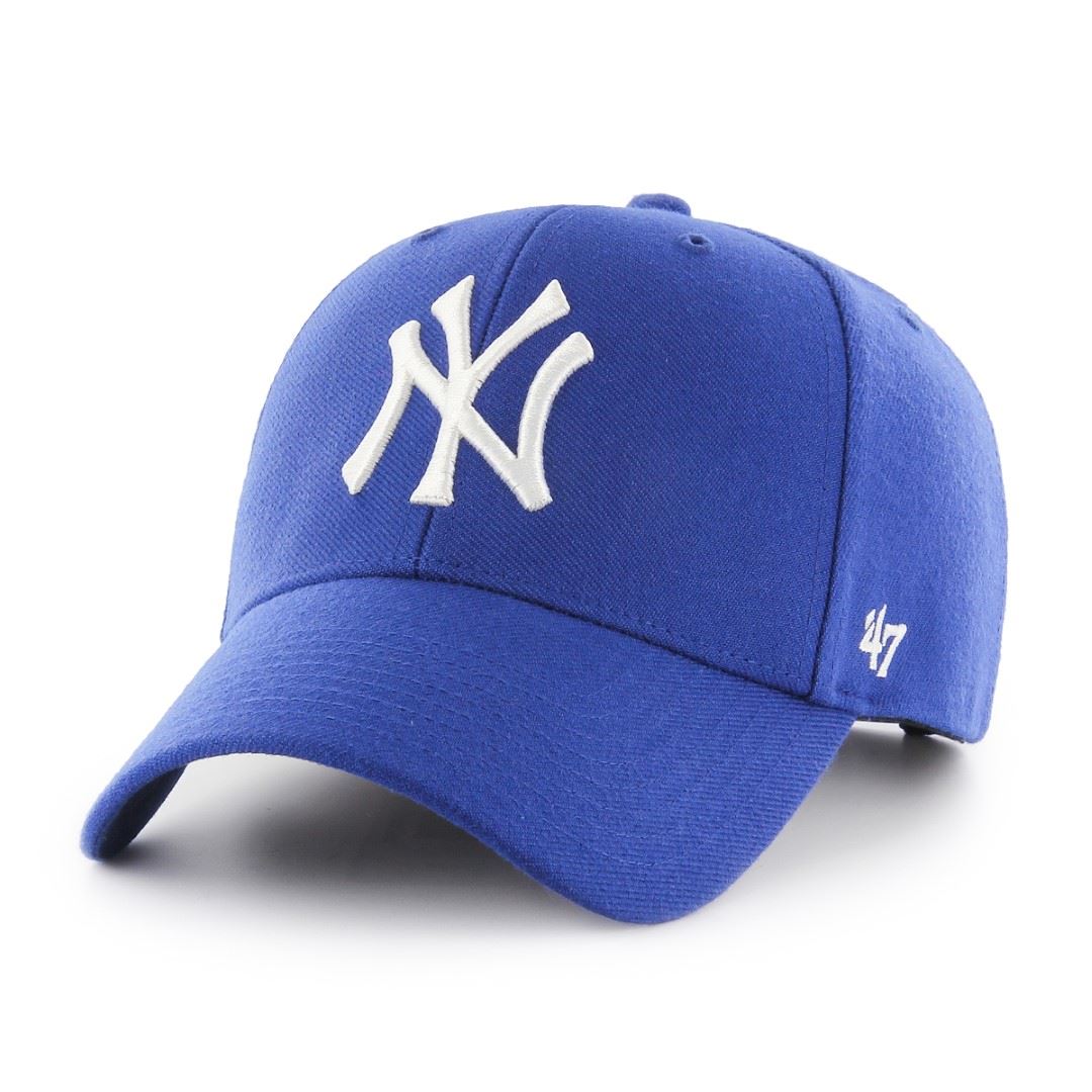New York Yankees Royal MLB Most Value P. Snapback Cap '47