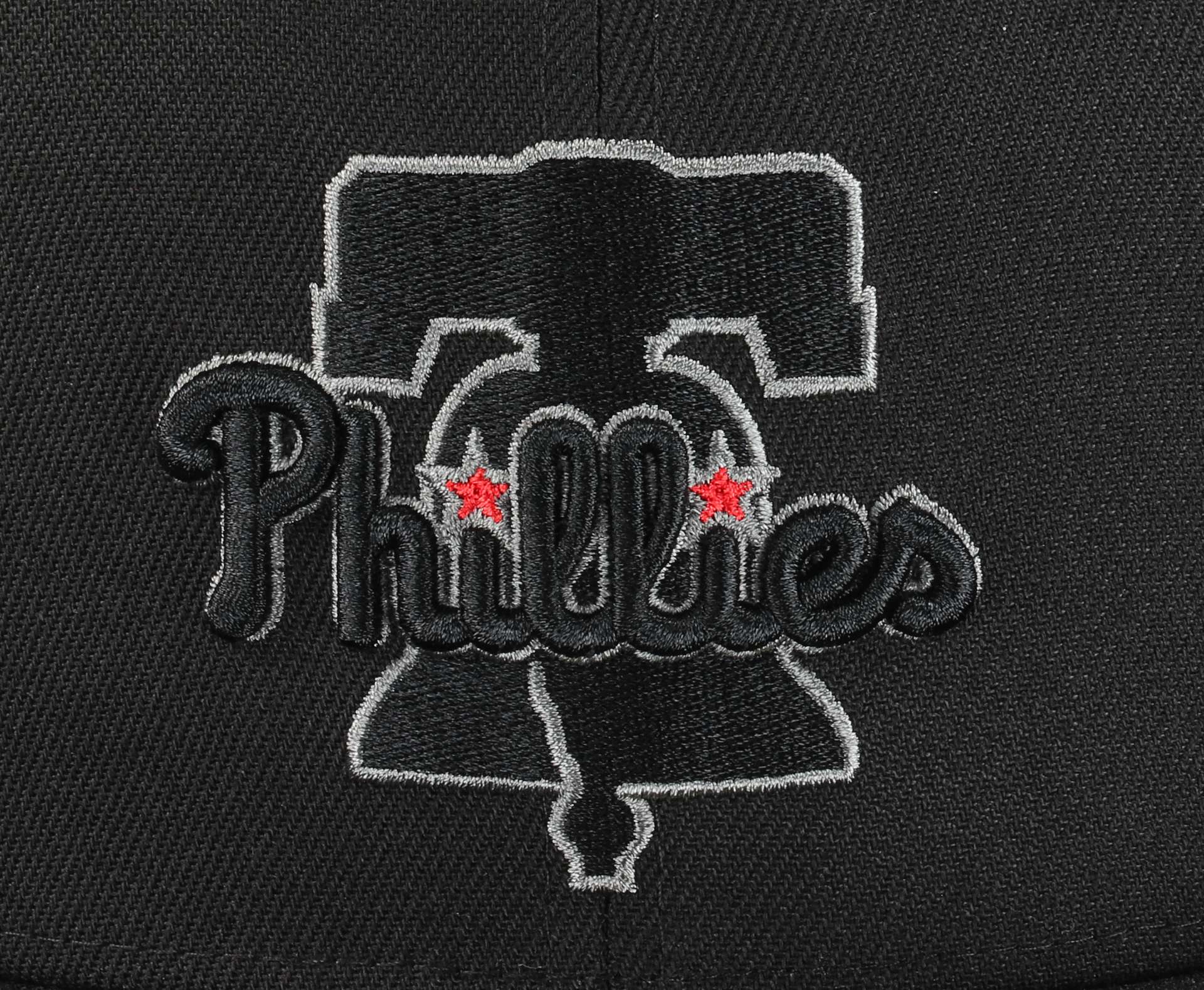 Philadelphia Phillies MLB Sidepatch Inaugural Season 2004 Black Cooperstown 59Fifty Basecap New Era