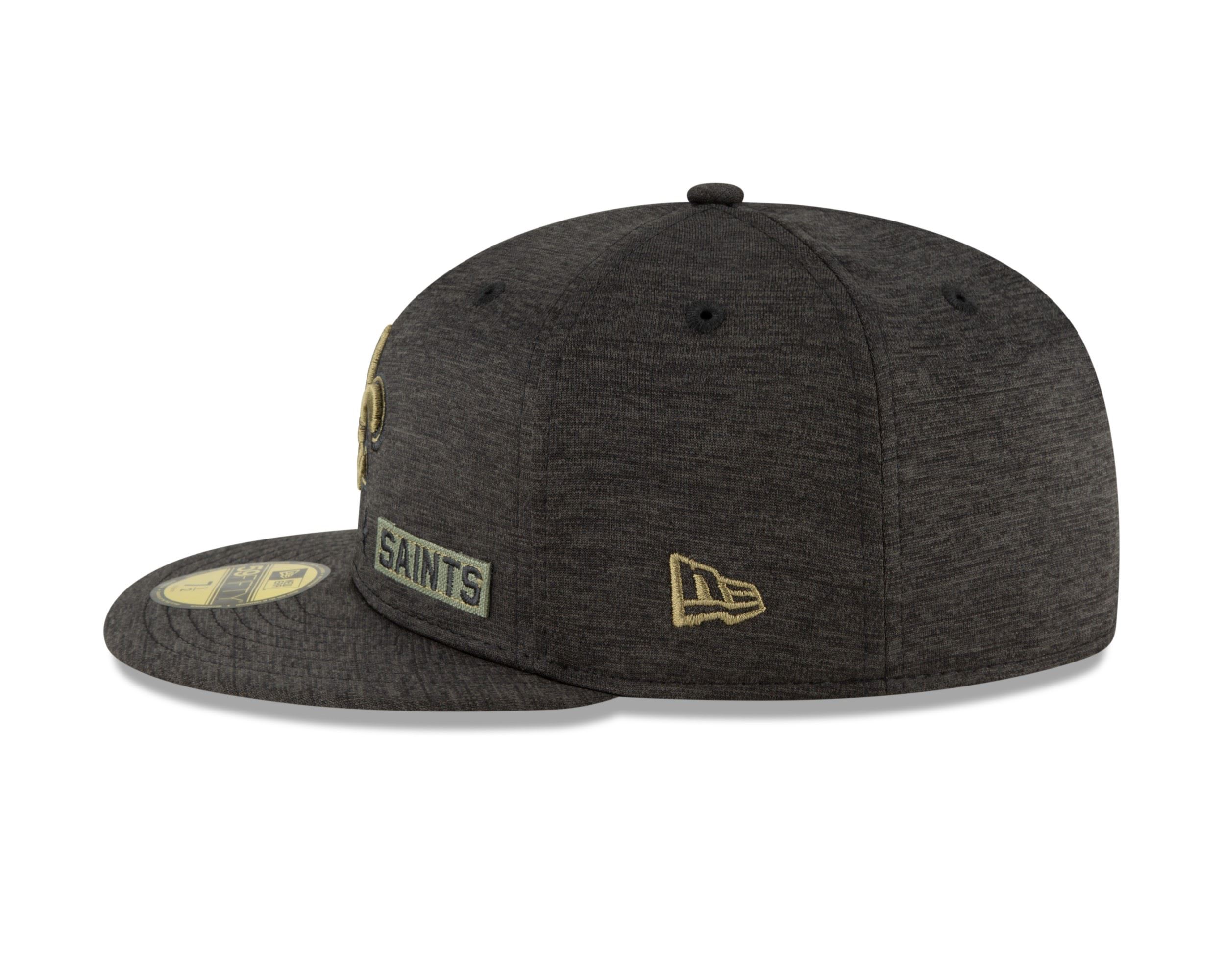 New Orleans Saints Salute to Service 2020 59Fifty Cap New Era