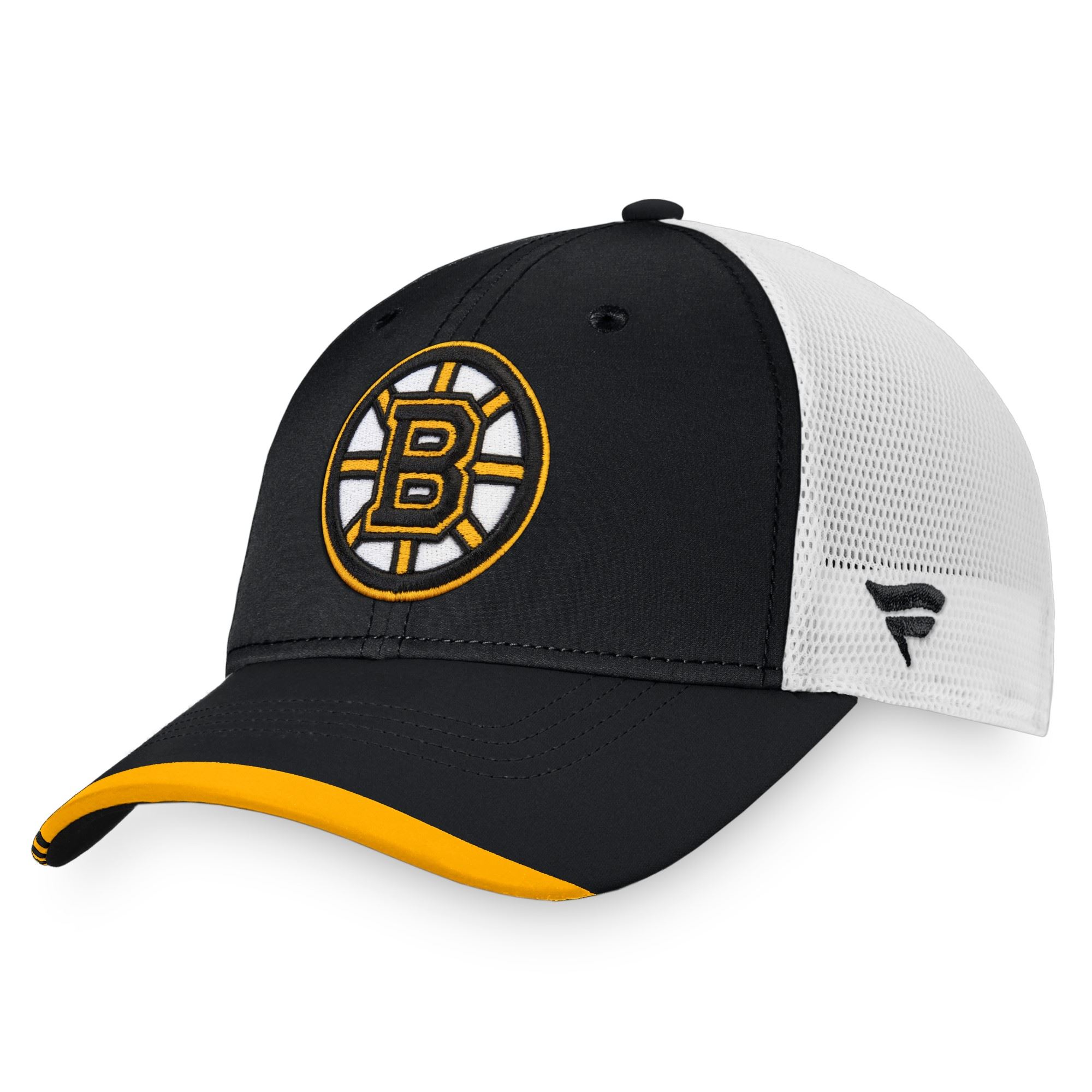 Boston Bruins NHL Authentic Pro Locker Room Structured Trucker Cap Fanatics