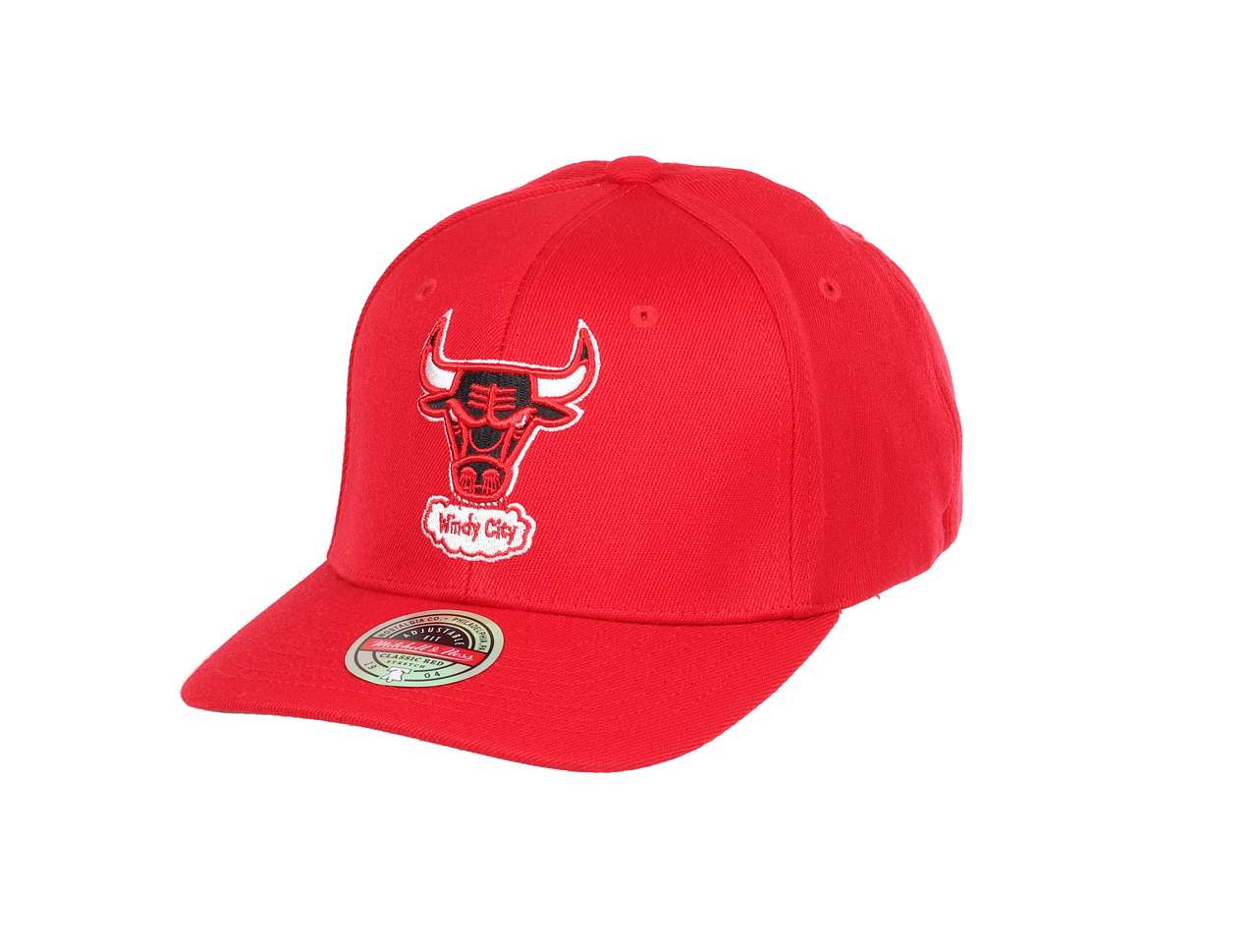 Chicago Bulls Red NBA Team Ground 2.0 Stretch Snapback HWC Cap Mitchell & Ness