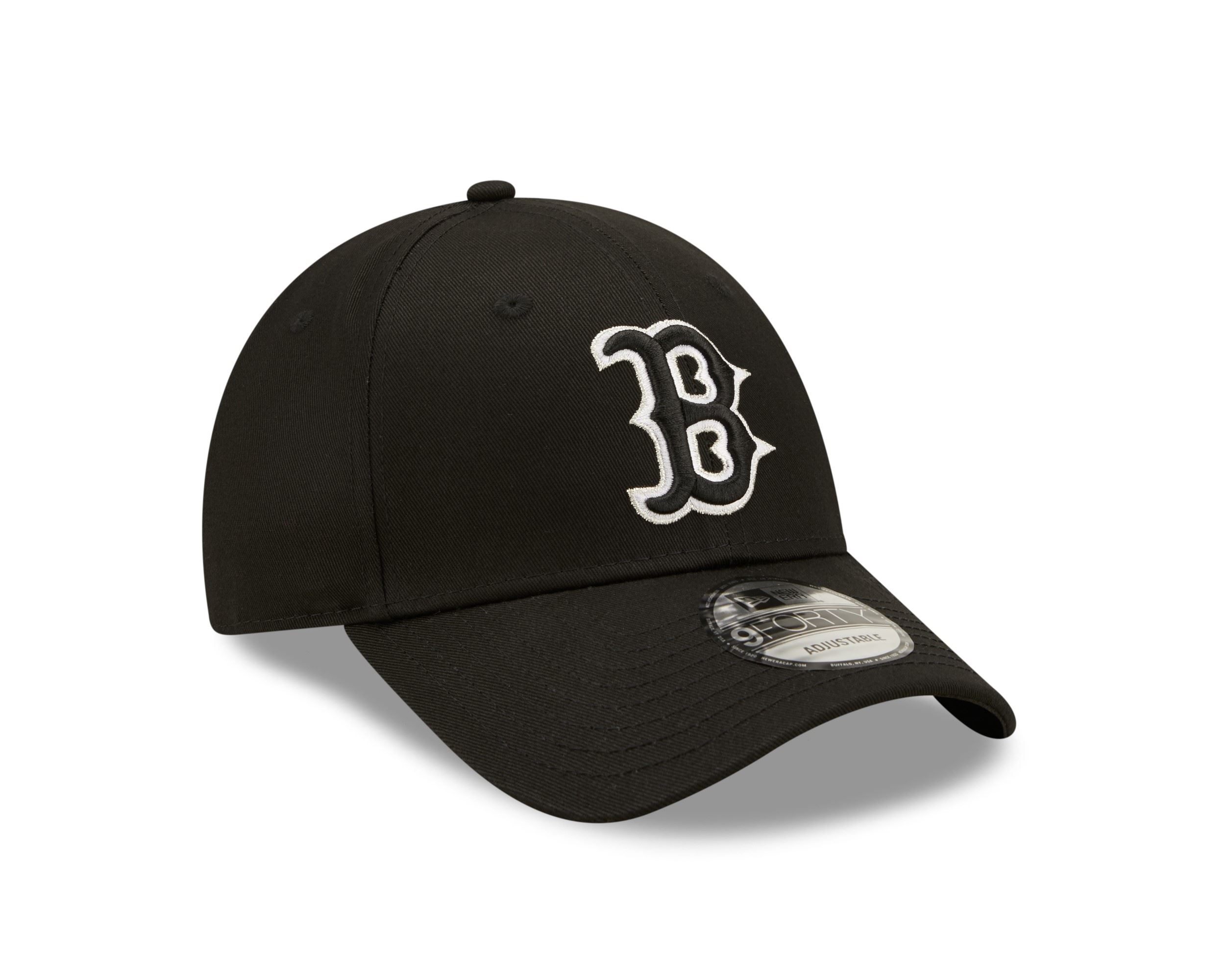 Boston Red Sox MLB Metallic Pop Black 9Forty Snapback Cap New Era