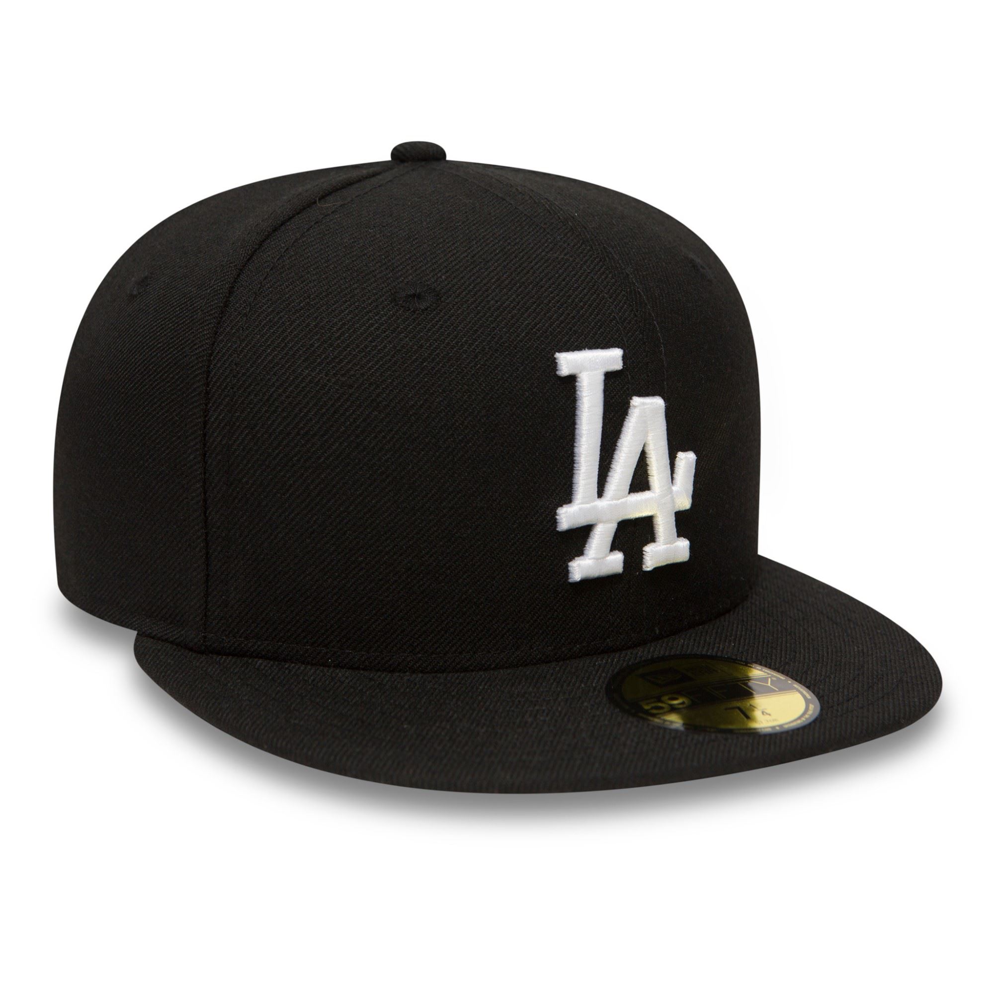 Los Angeles Dodgers MLB Basic Black Base 59Fifty Basecap New Era