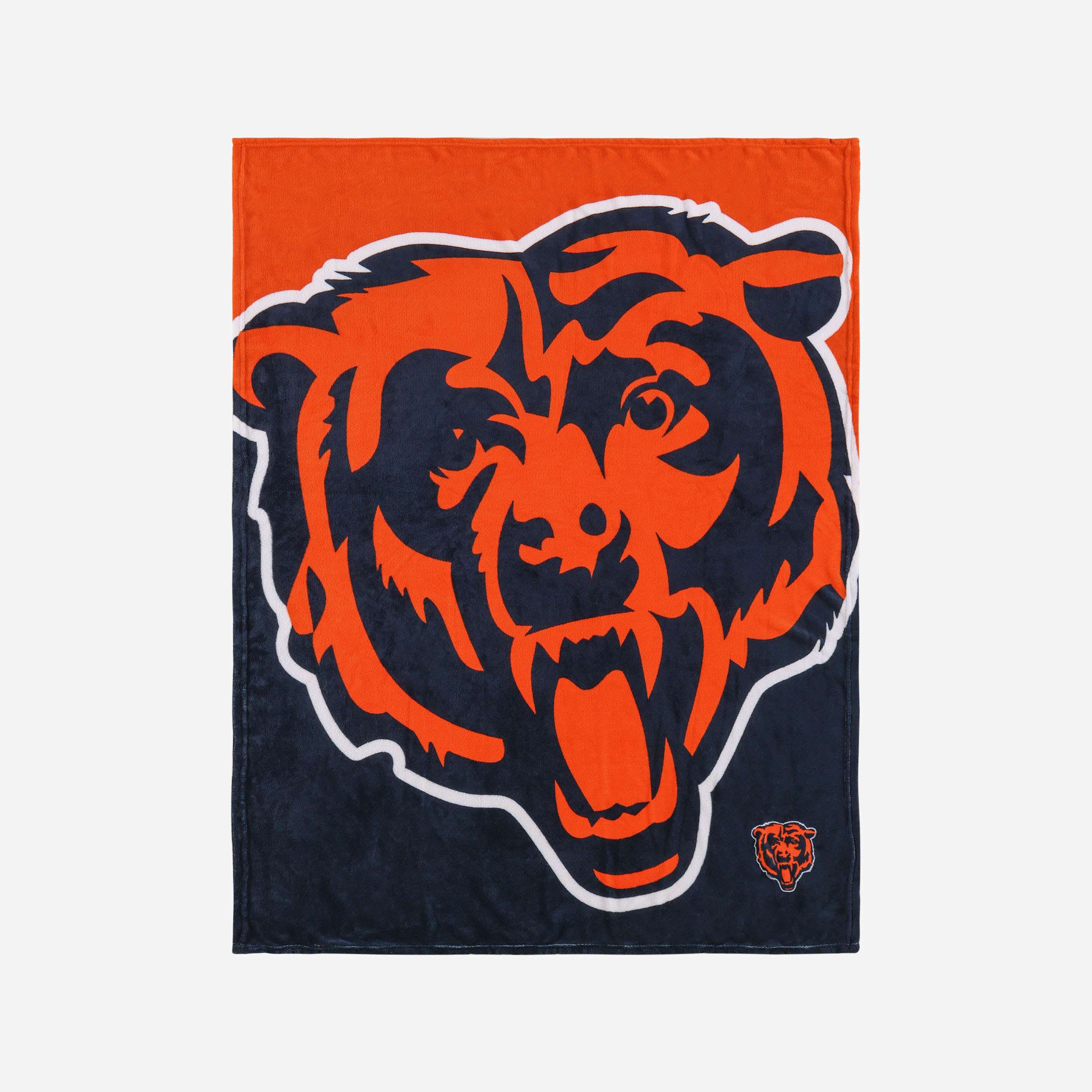 Chicago Bears NFL Supreme Slumber Plush Throw Decke Foco