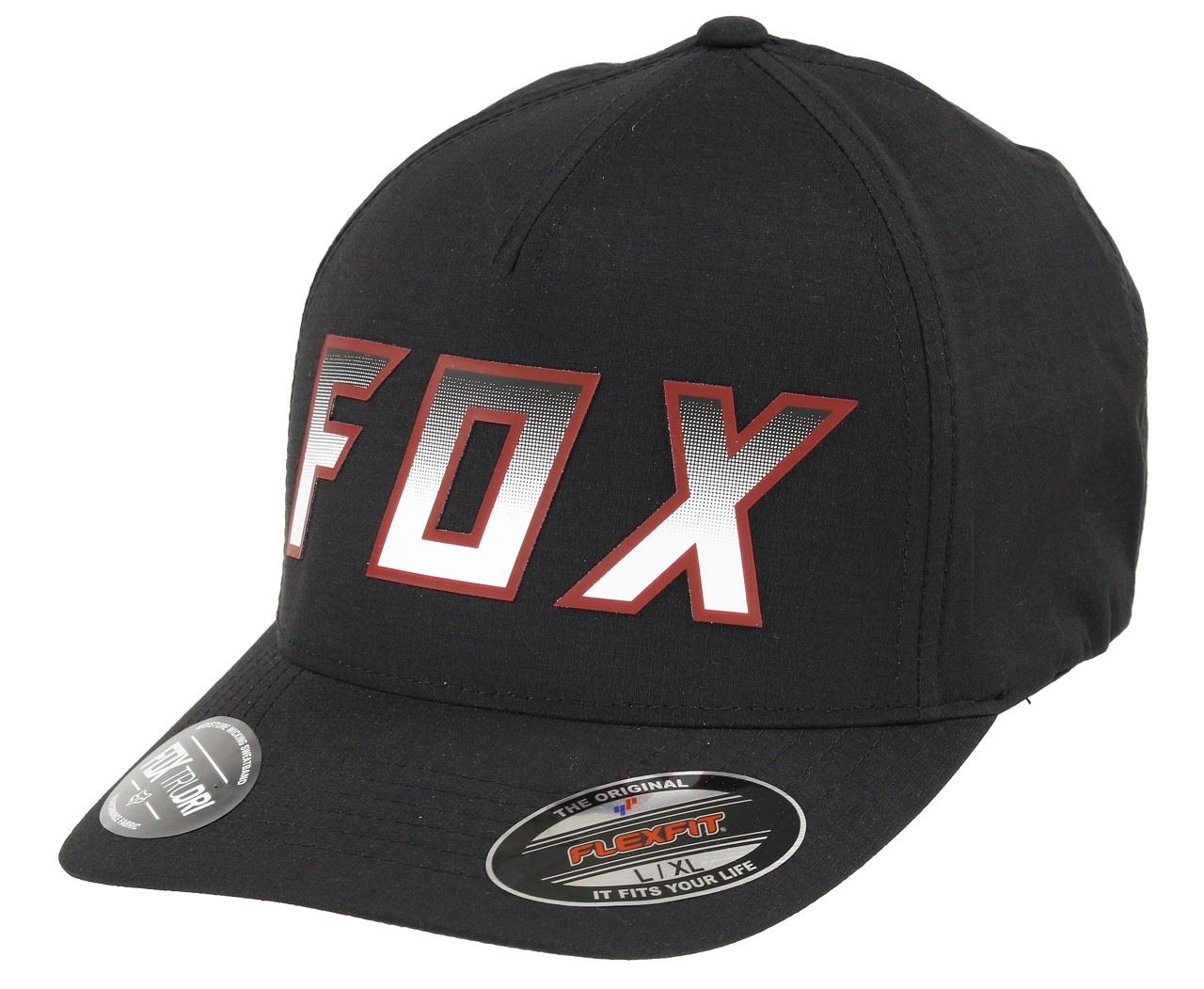 Hightail It Black Flexfit Cap Fox Racing