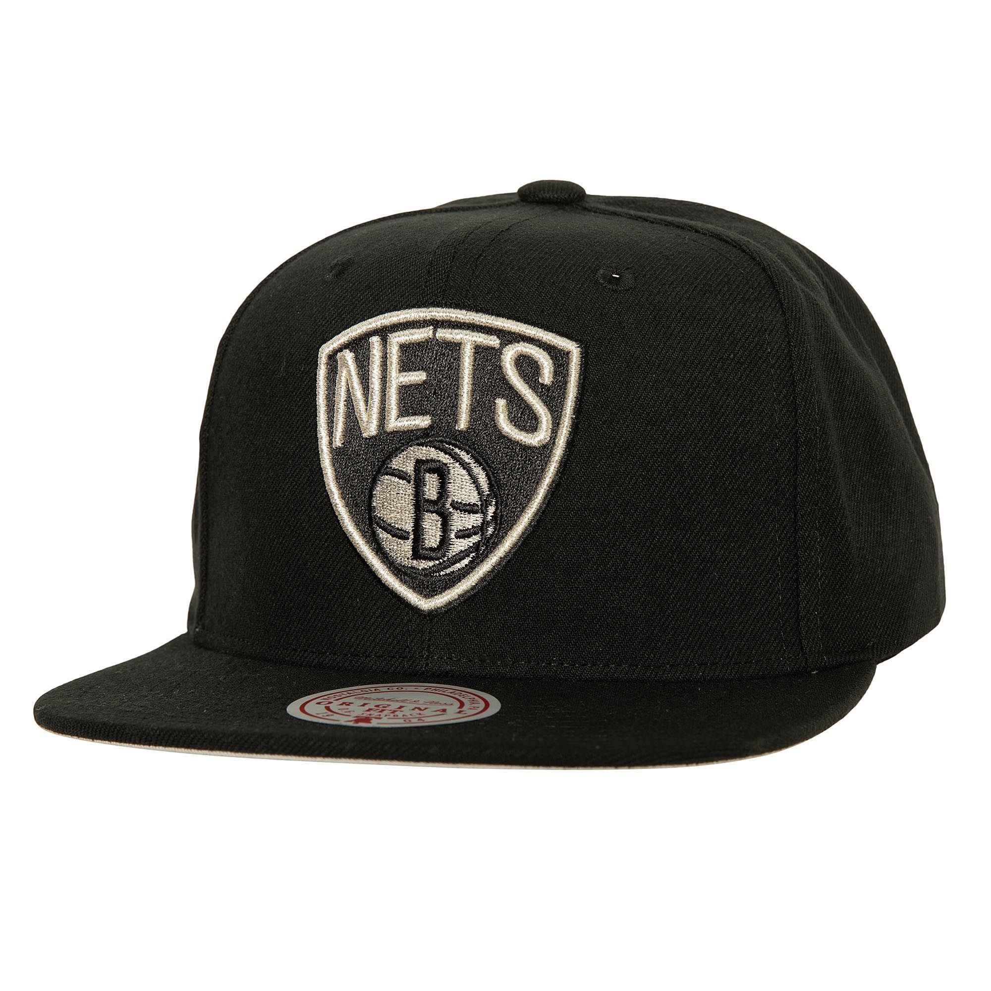 Brooklyn Nets NBA Watch Me Shine Original Fit Snapback Cap Black Mitchell & Ness