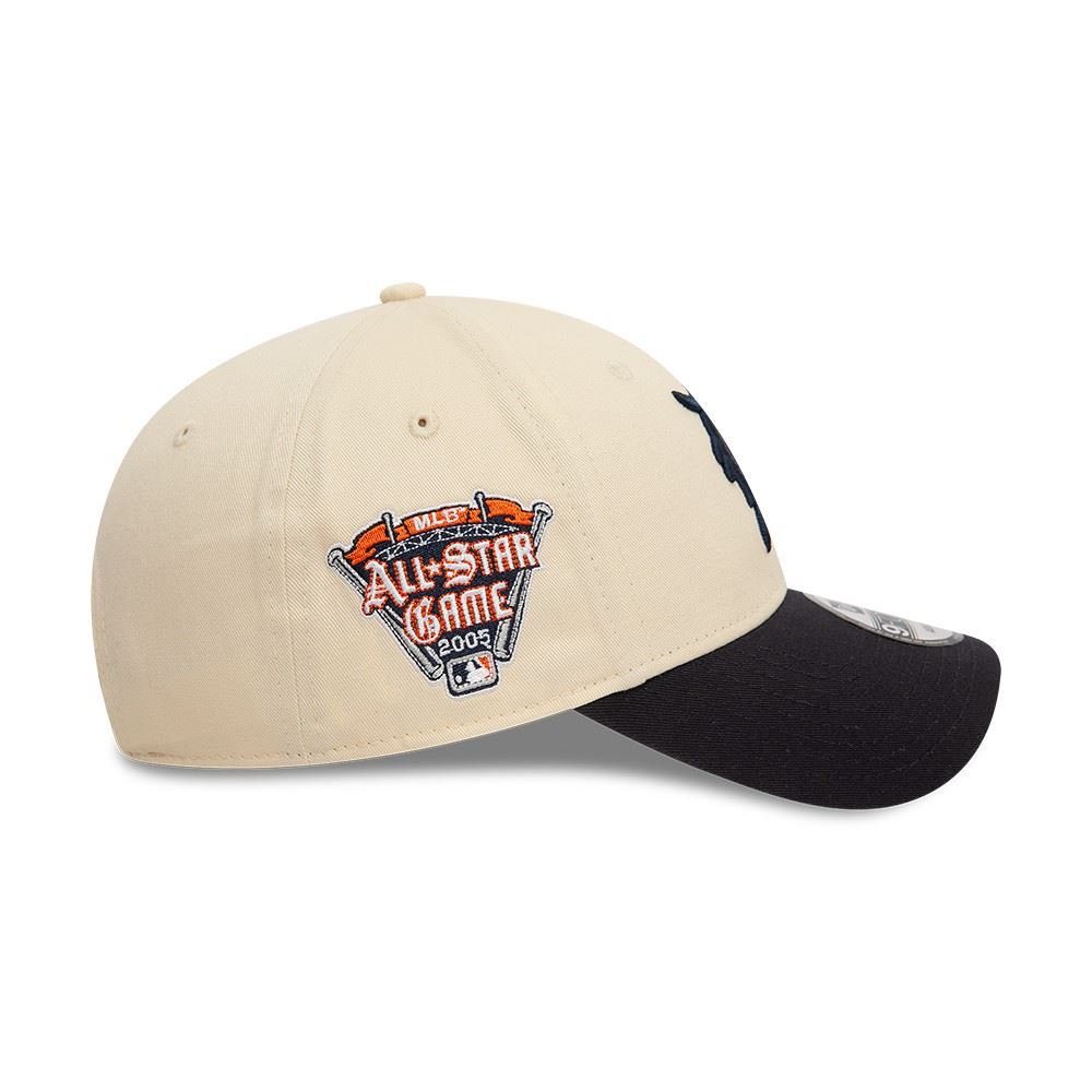 Detroit Tigers MLB All Star Game 2005 Sidepatch Beige Navy 9Forty Adjustable Cap New Era