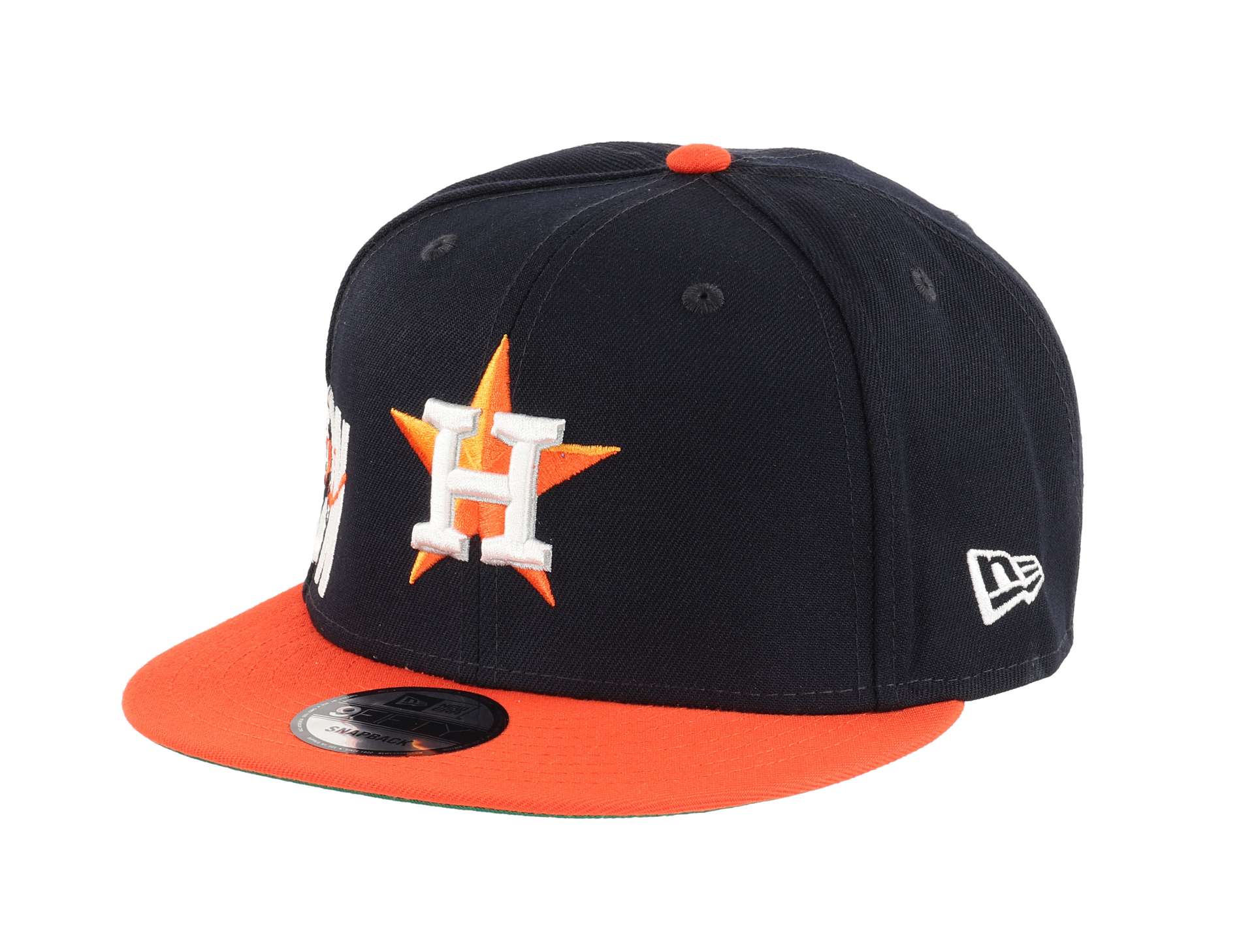 Houston Astros Sidefont Navy / Orange 9Fifty Snapback Cap New Era