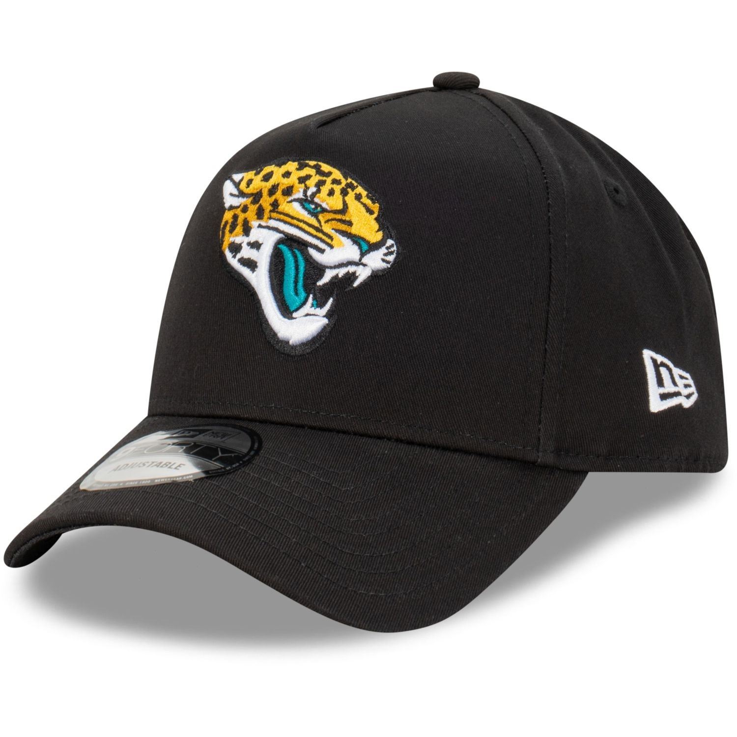 Jacksonville Jaguars NFL Evergreen Black 9Forty Adjustable A-Frame Cap New Era