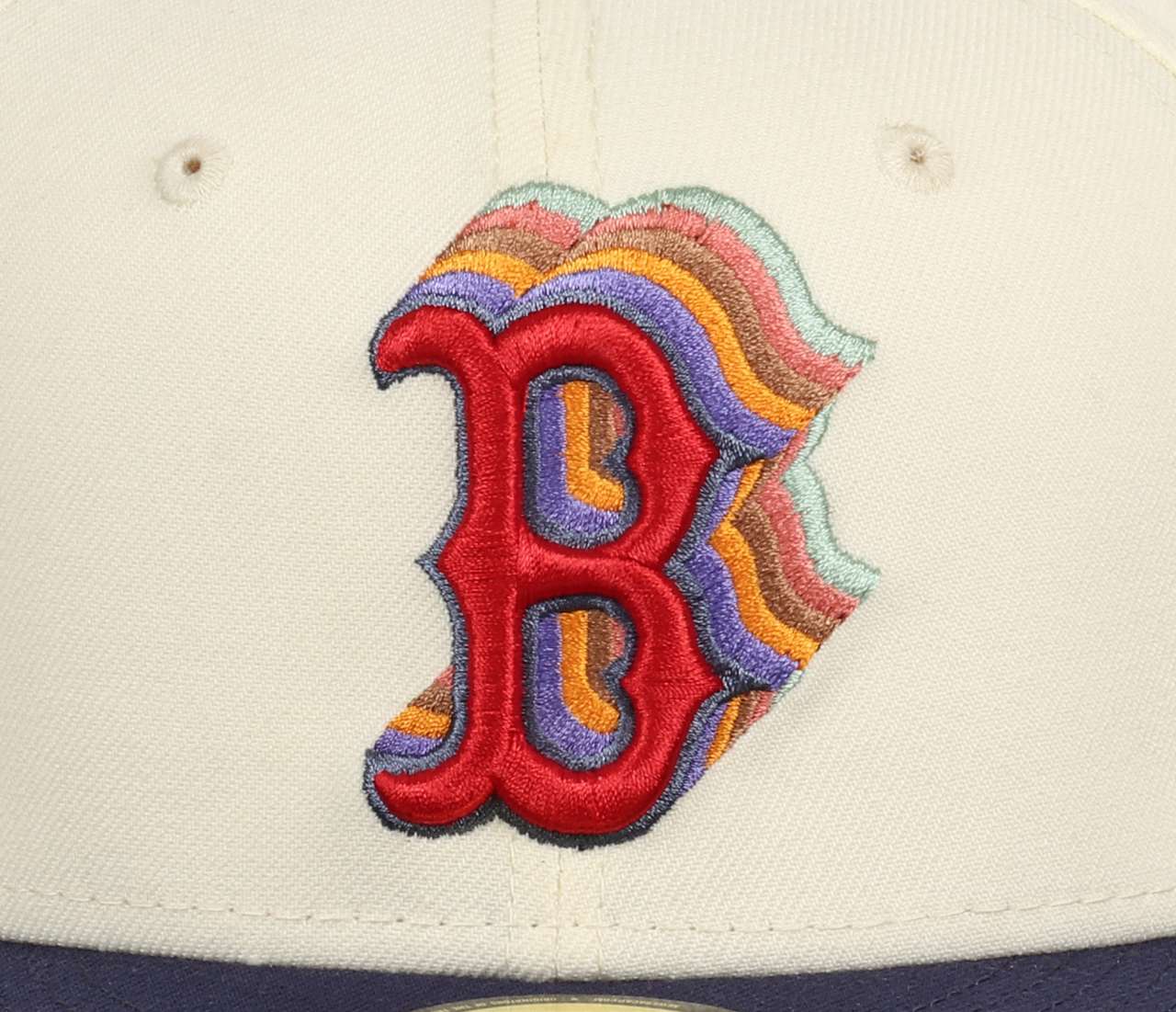 Boston Red Sox MLB Sidepatch Chrome Blue 59Fifty Basecap New Era