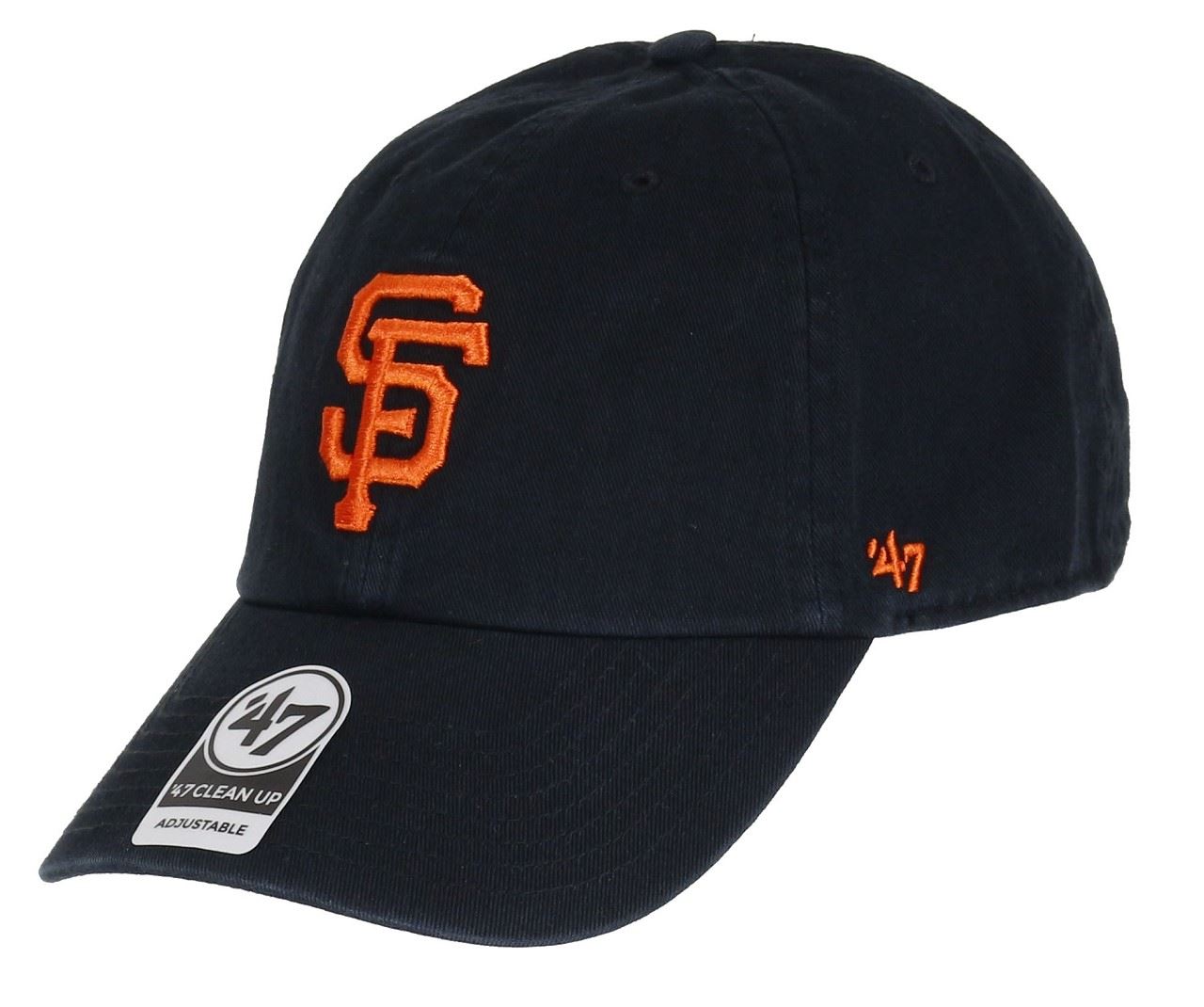 San Francisco Giants Black MLB Clean Up Cap '47