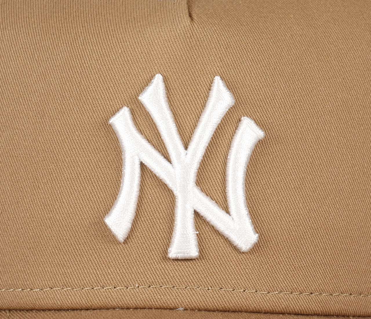New York Yankees MLB Khaki 9Forty A-Frame Snapback Cap New Era