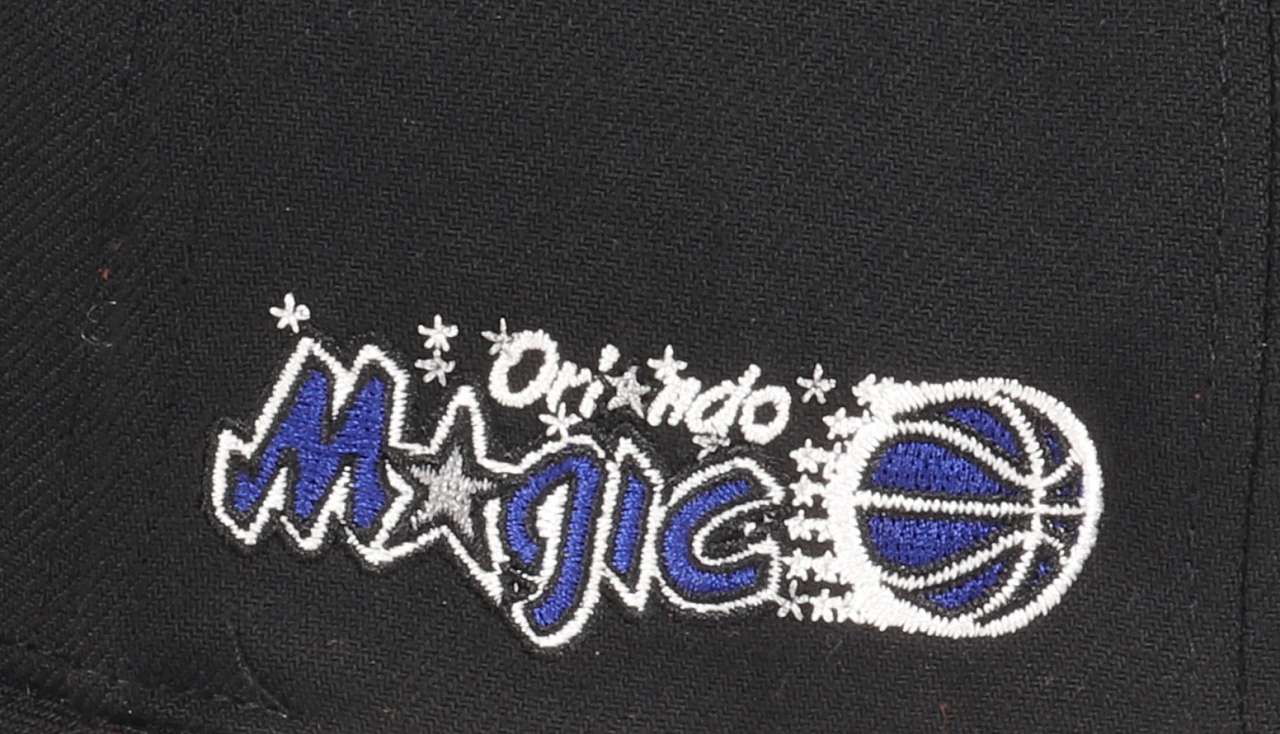 Orlando Magic NBA Icon Grail Pro Snapback Hardwood Claasic Cap Pro Crown Fit Black Mitchell & Ness