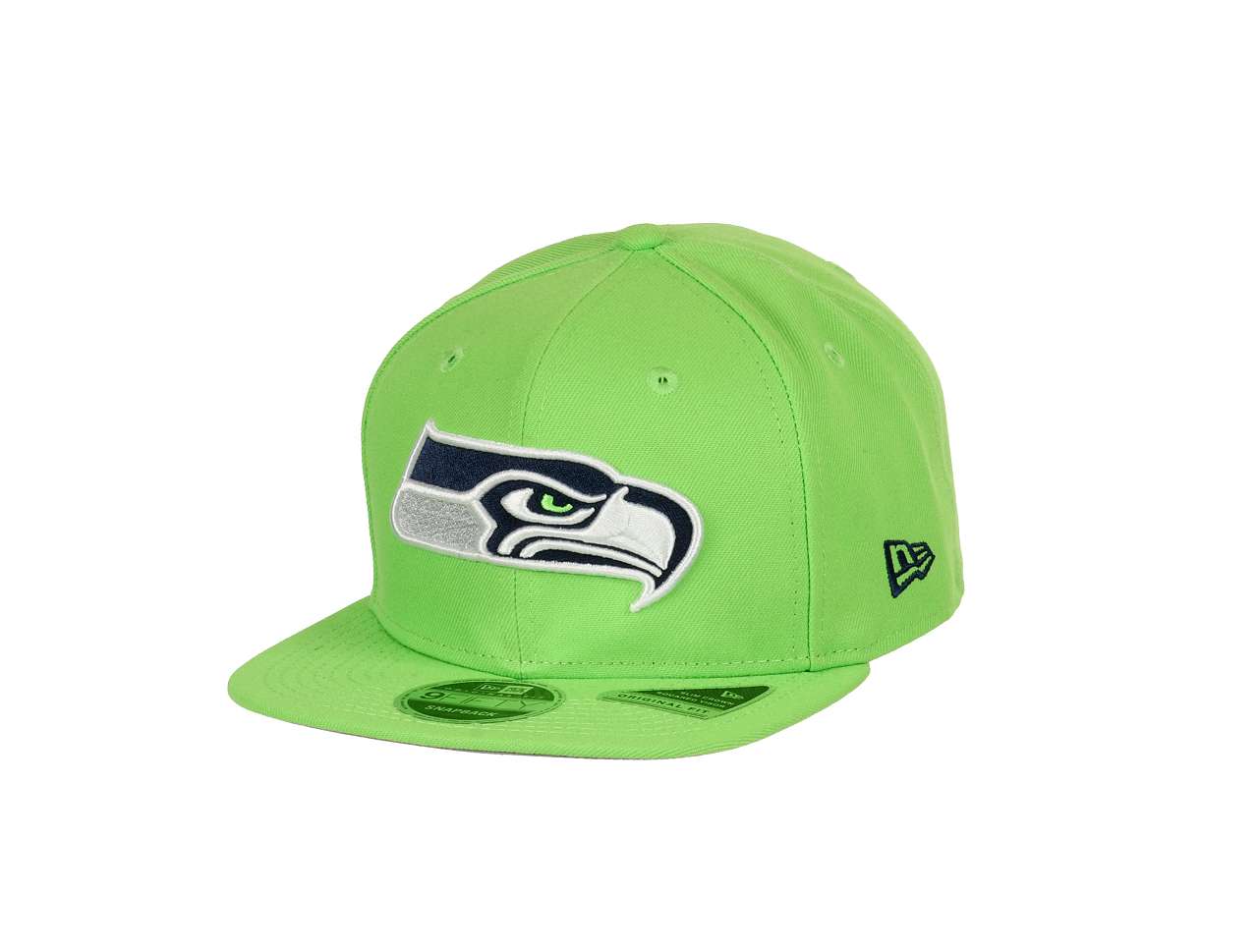 Seattle Seahawks NFL Actiongreen 9Fifty Original Fit Snapback Cap New Era