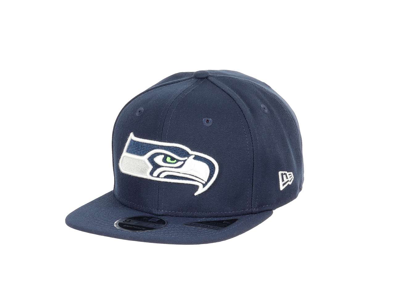 Seattle Seahawks NFL Oceanside Blue 9Fifty Original Fit Snapback Cap New Era
