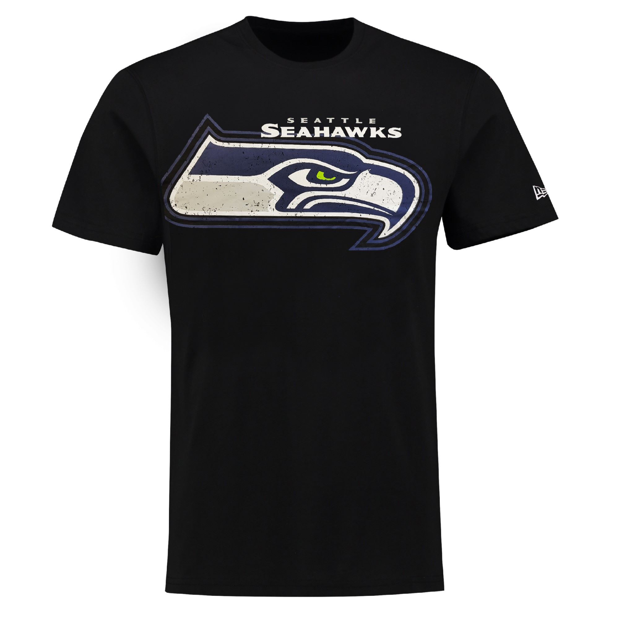 Seattle Seahawks Shadow Print T-Shirt New Era
