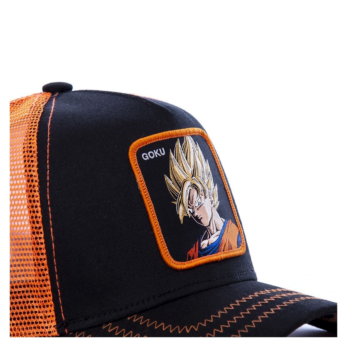 Goku Dragon Ball Z Black Trucker Cap Capslab