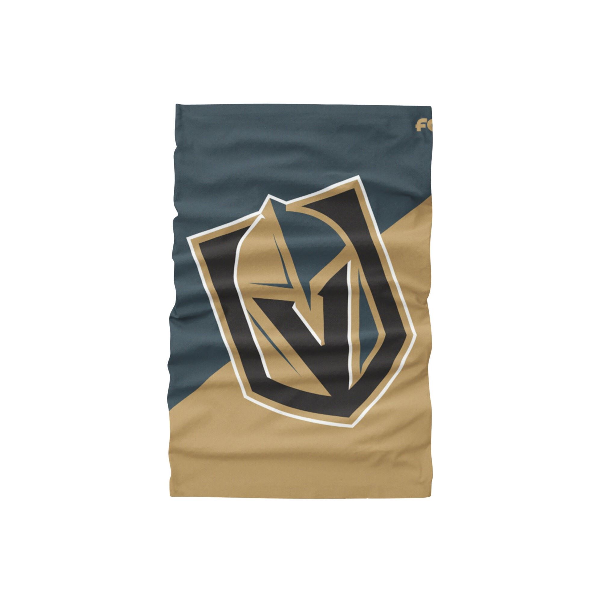 Vegas Golden Knights NHL Colour Block Big Logo Gaiter Scarf Forever Collectibles