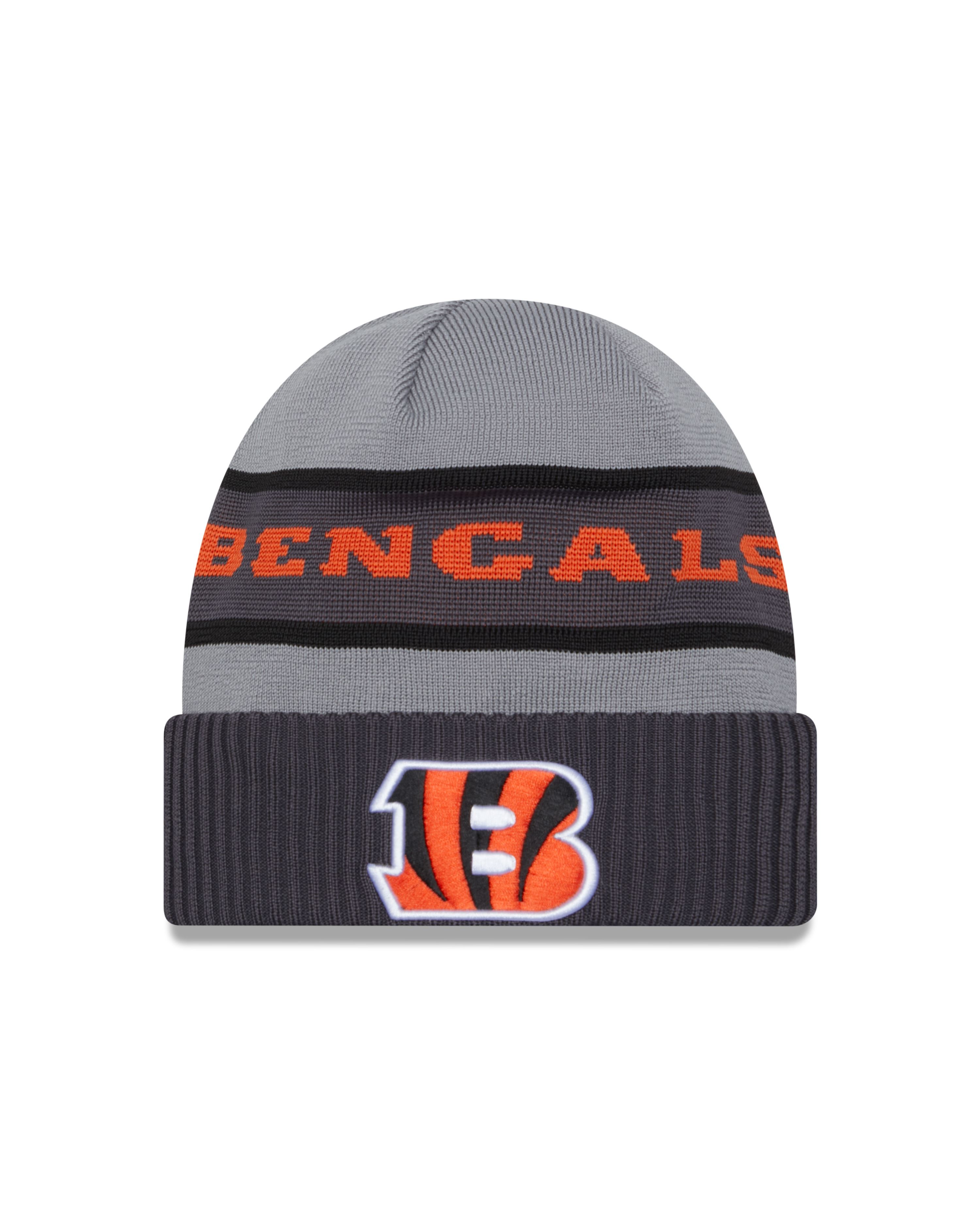 Cincinnati Bengals NFL 2023  Sideline Tech Knit CW Gray Beanie New Era