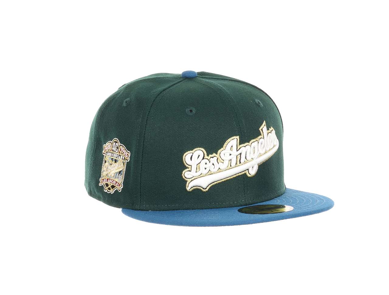 Los Angeles Dodgers 40th Anniversary 1958-1998 MLB Dark Green 59Fifty Basecap New Era