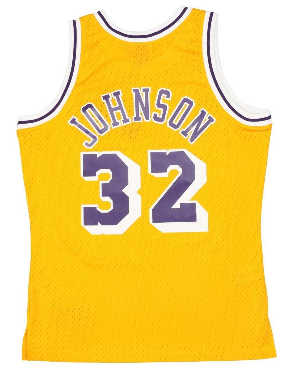Magic Johnson #32 Los Angeles Lakers NBA Swingman Mitchell & Ness