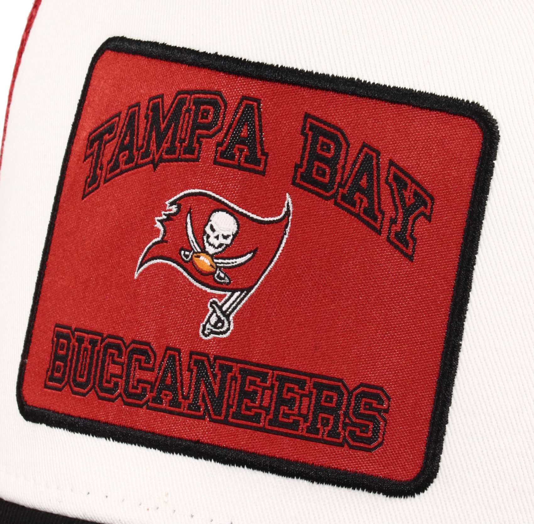 Tampa Bay Buccaneers NFL Patch A-Frame Adjustable Trucker Cap New Era