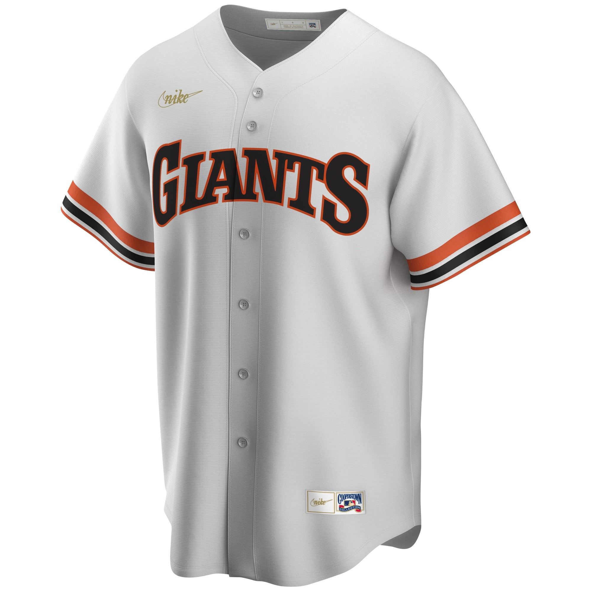 San Francisco Giants Official MLB Cooperstown Jersey White Nike
