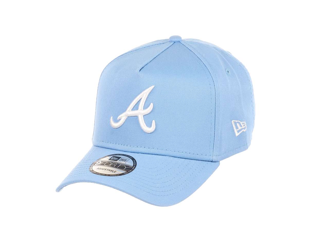 Atlanta Braves MLB Cooperstown Sky Blue 9Forty A-Frame Snapback Cap New Era