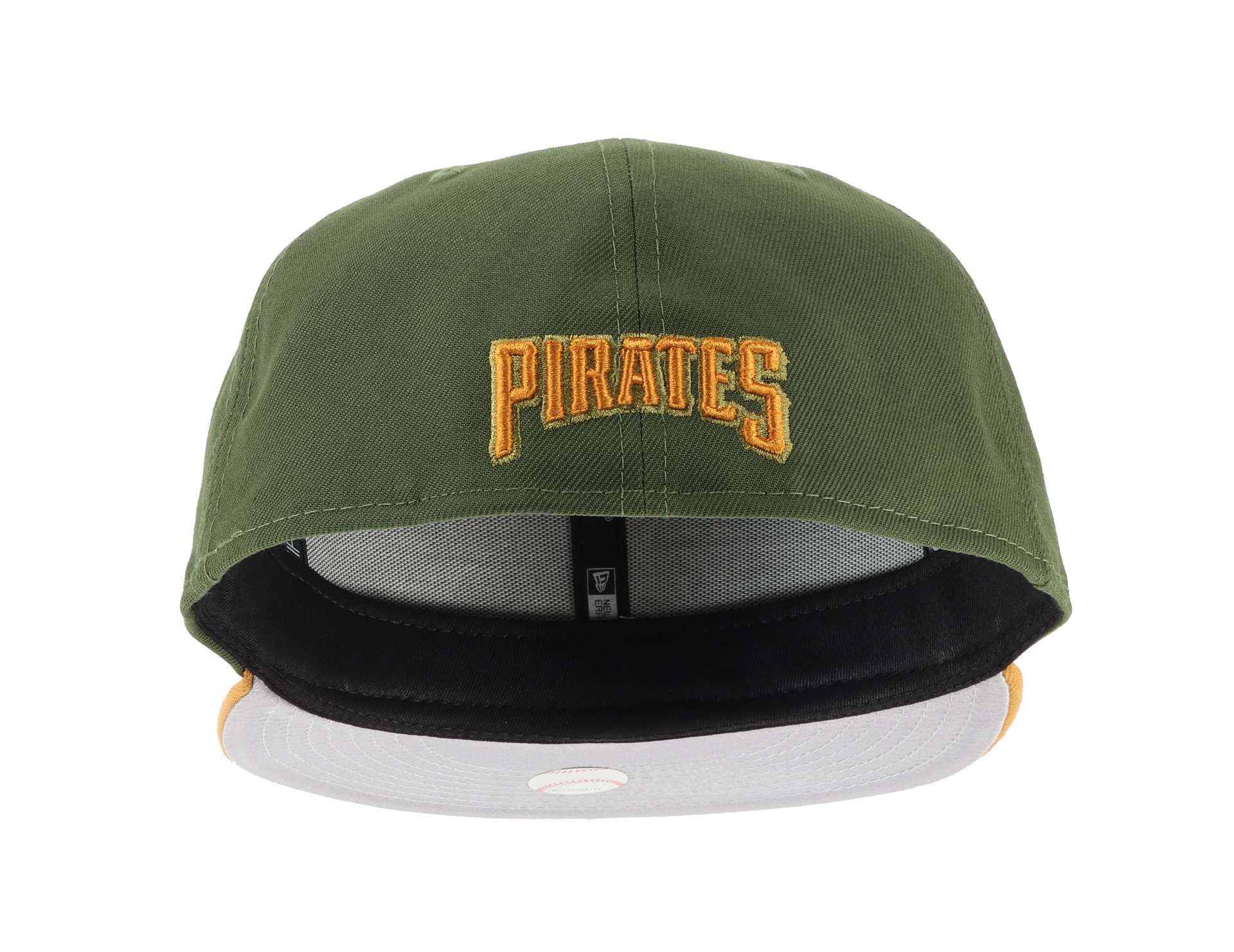 Pittsburgh Pirates MLB Rifle Green Yellow Pirate 59Fifty Basecap New Era