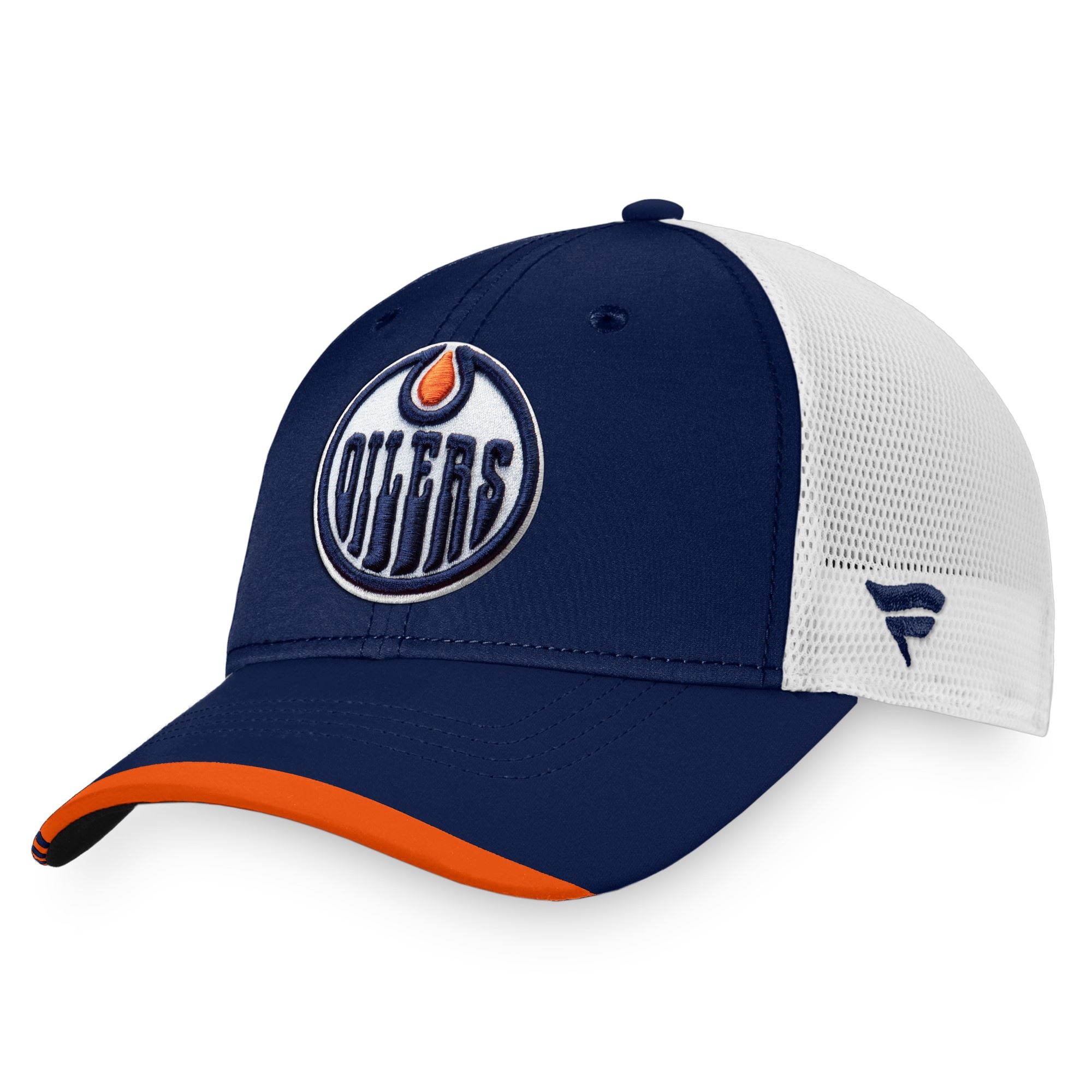 Edmonton Oilers NHL Authentic Pro Locker Room Structured Trucker Cap Fanatics