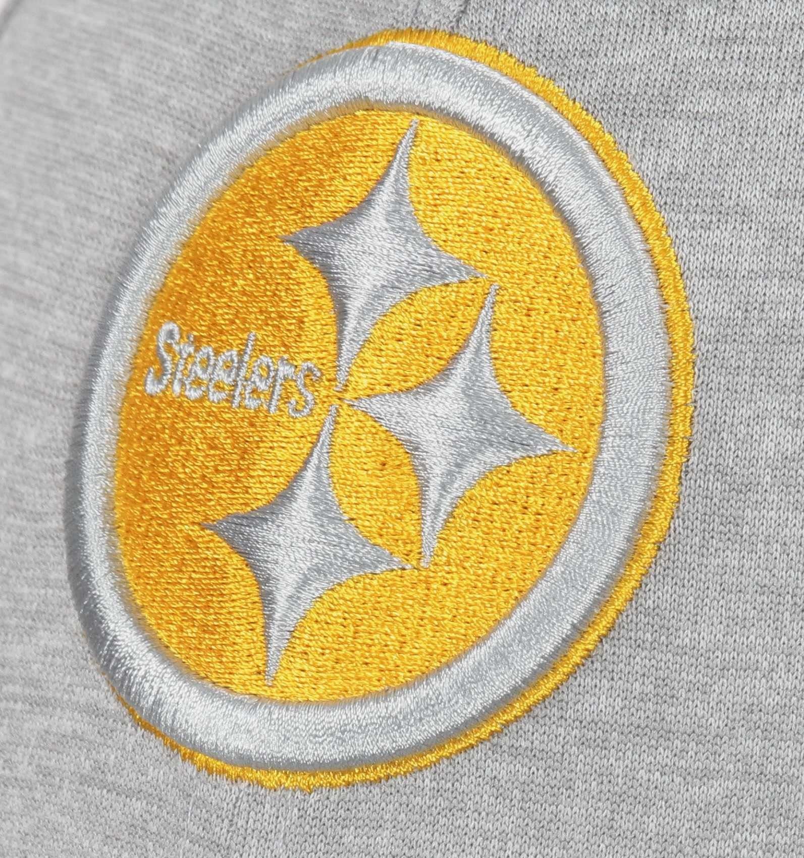 Pittsburgh Steelers Grey Collection 39Thirty Stretch Cap New Era