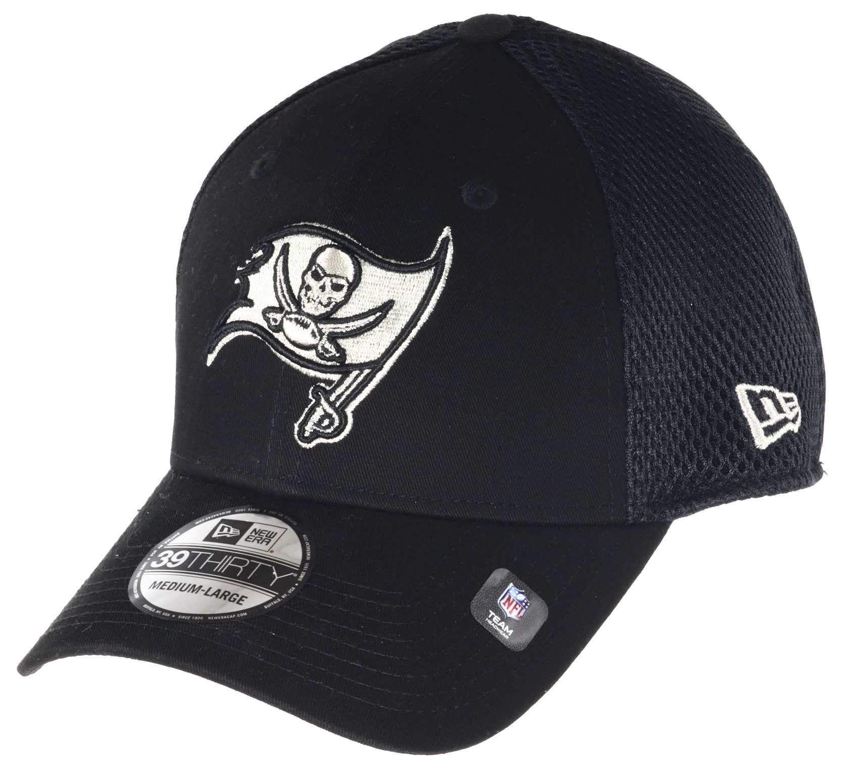 Tampa Bay Buccaneers NFL Core Edition Black 39Thirty Stretch Cap New Era