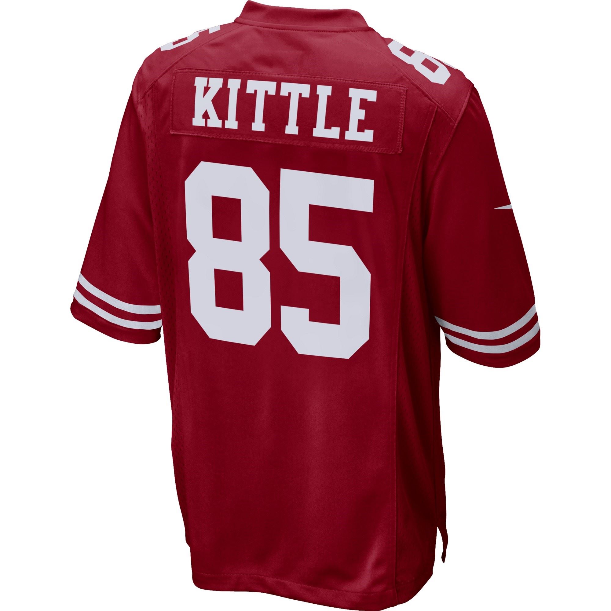 George Kittle #85 San Francisco 49ers NFL Game Team Colour Jersey Nike