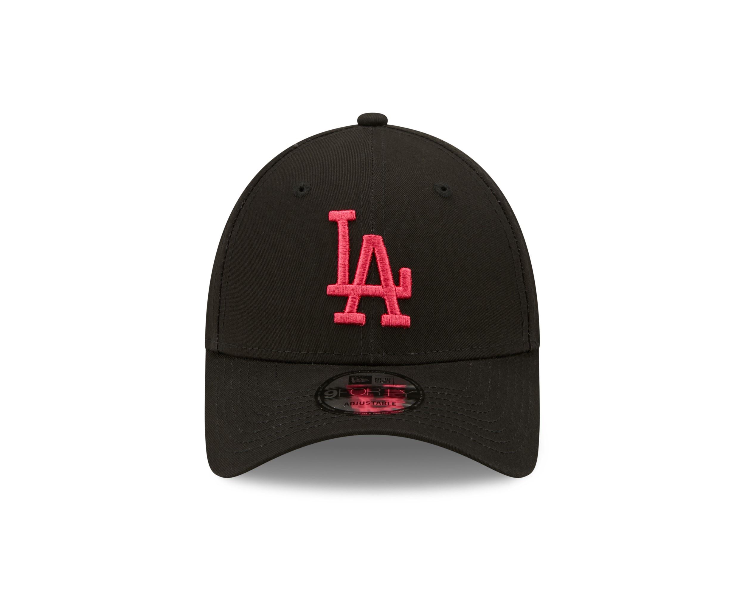 Los Angeles Dodgers MLB League Essential Black 9Forty Adjustable Cap New Era