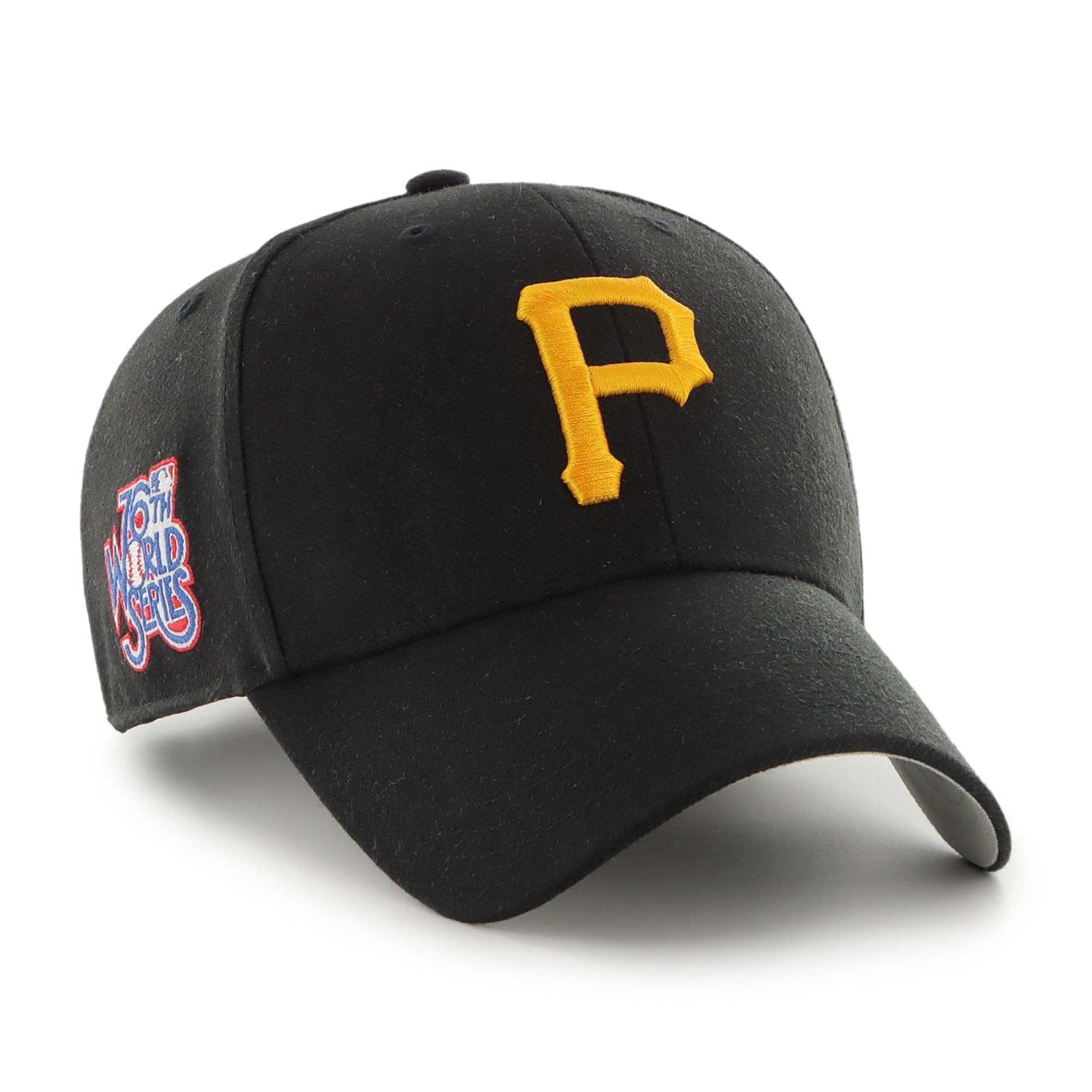 Pittsburgh Pirates Black MLB Sure Shot Most Value P. Snapback Cap '47