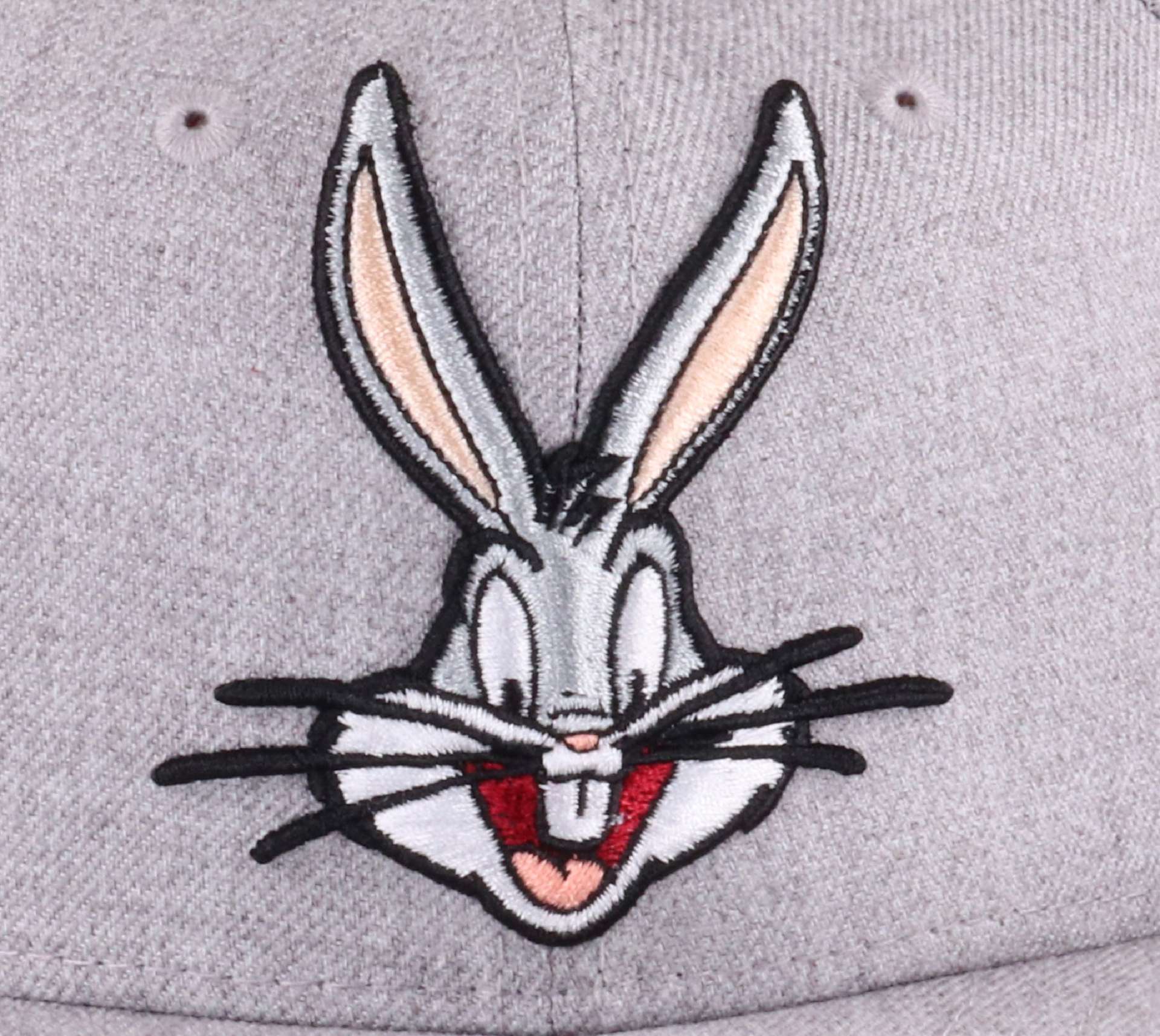 Looney Tunes Bugs Bunny Heather Gray 59Fifty Fitted Basecap New Era