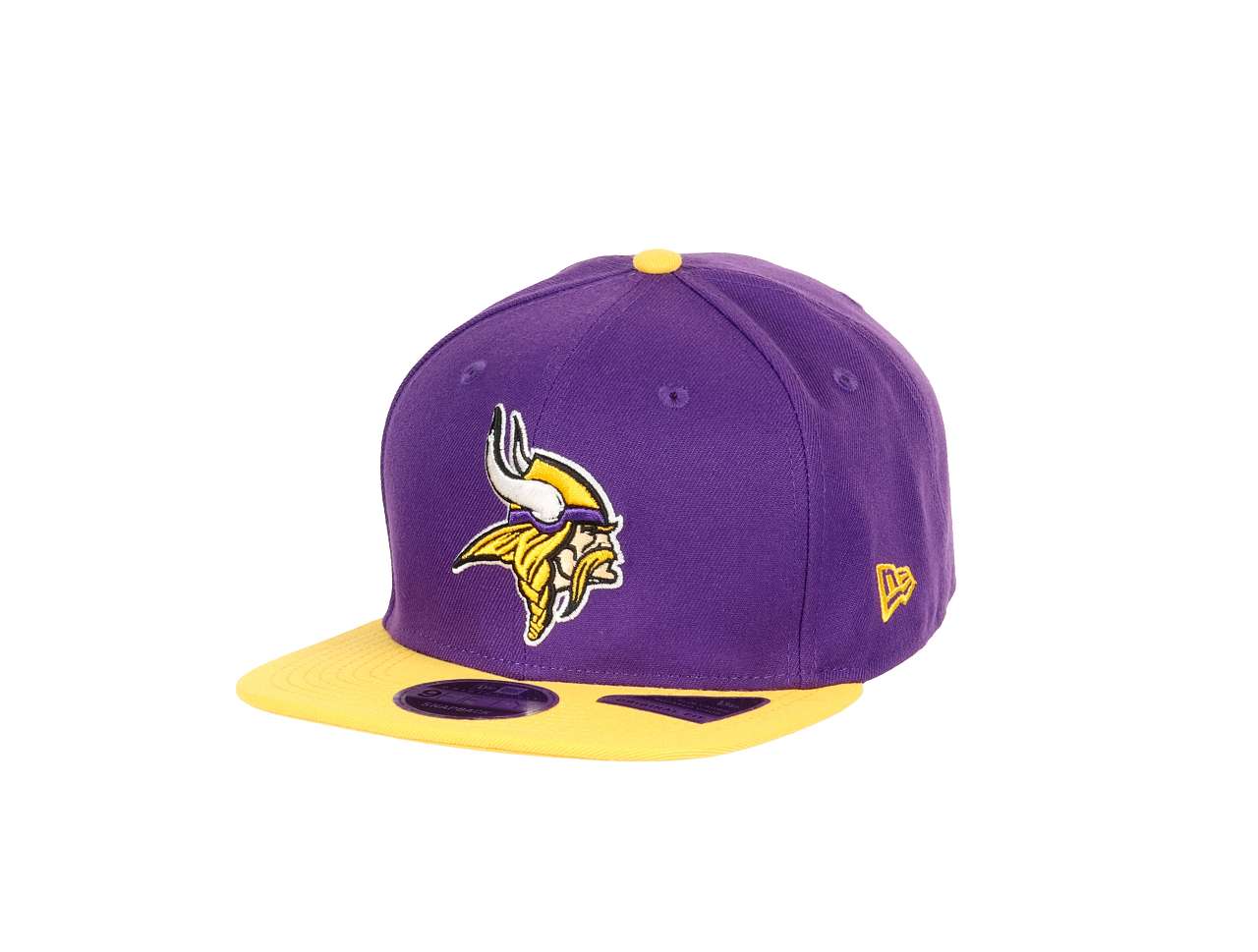 Minnesota Vikings NFL Two Tone Purple Yellow 9Fifty Original Fit Snapback Cap New Era