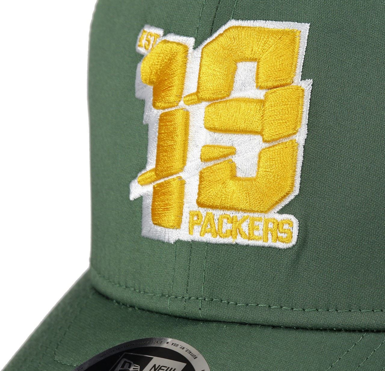 Green Bay Packers Established Number 9Fifty Stretch Snapback Cap New Era 