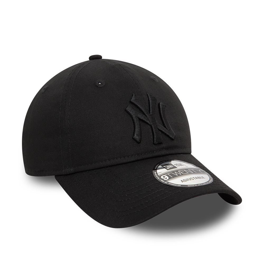 New York Yankees MLB League Essential Tonal Schwarz Verstellbare 9Twenty Cap New Era