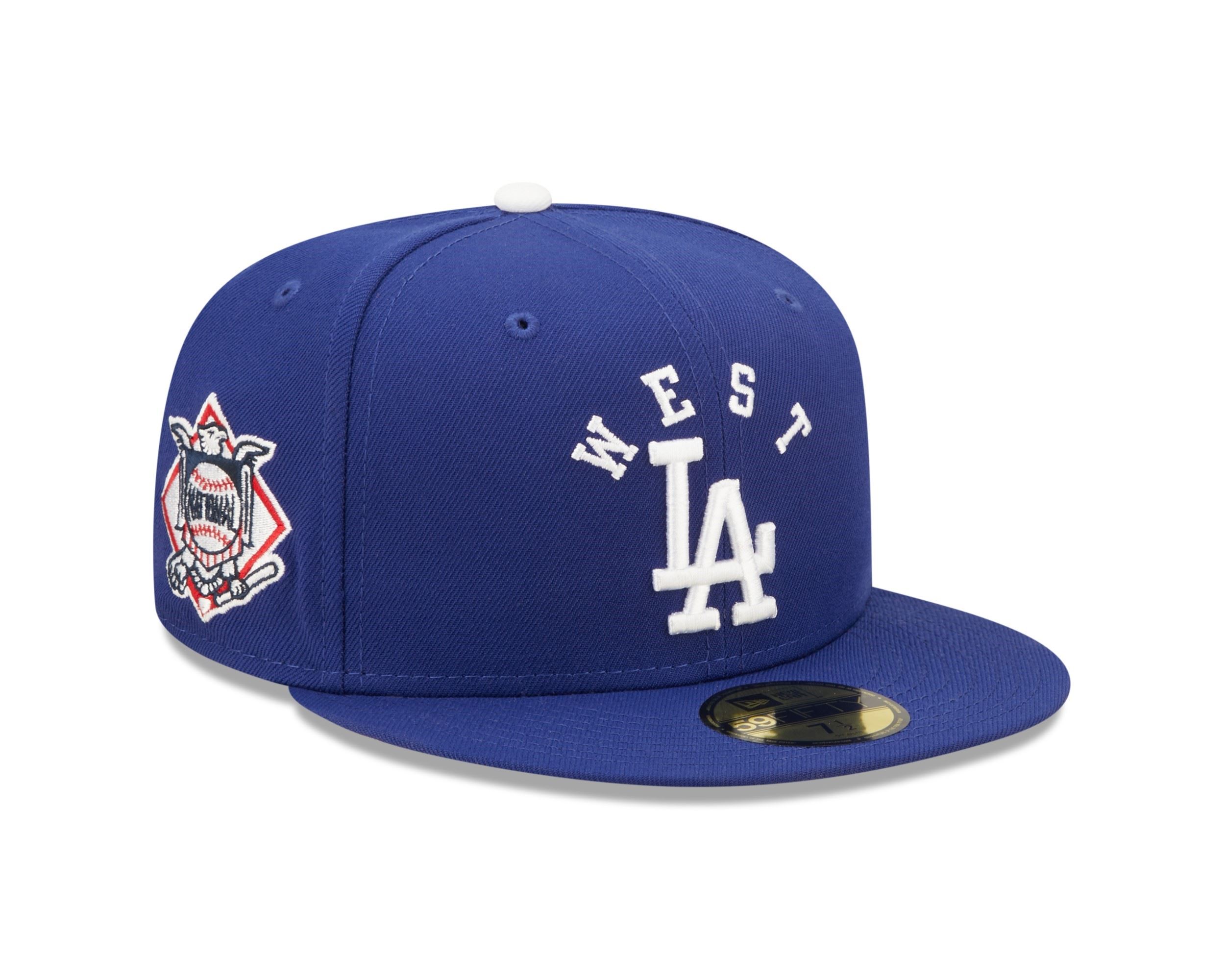Los Angeles Dodgers MLB Team League Dark Royal 59Fifty Basecap New Era
