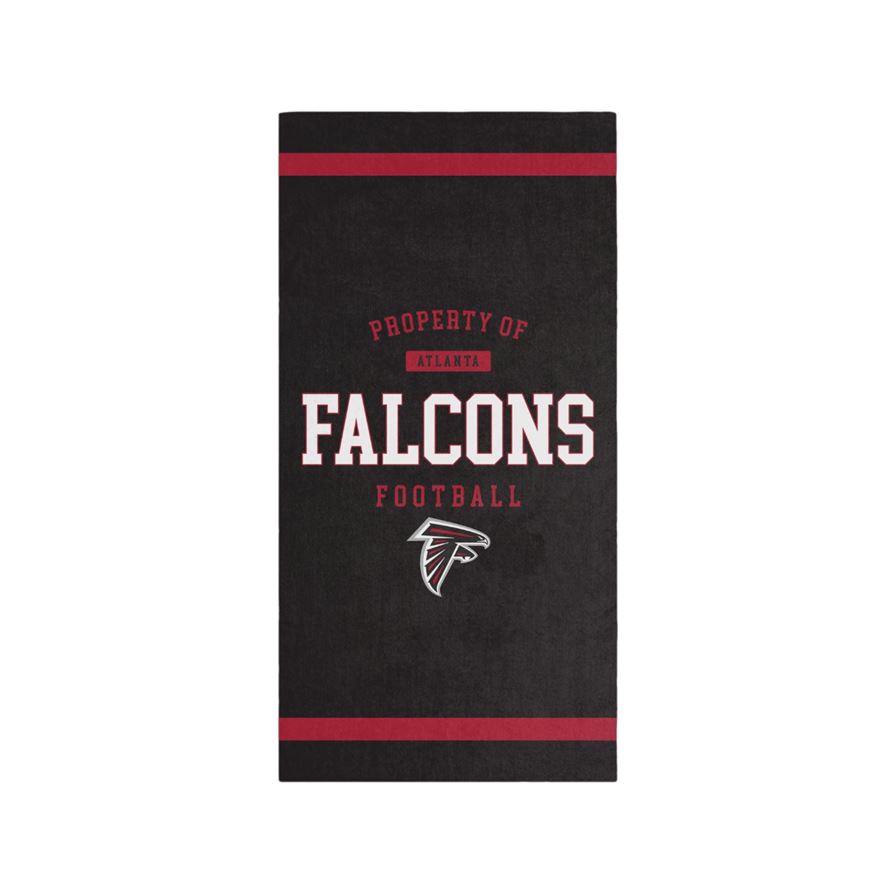 Atlanta Falcons NFL 2024 Beach Towel Bath towel Hand towel Black Foco