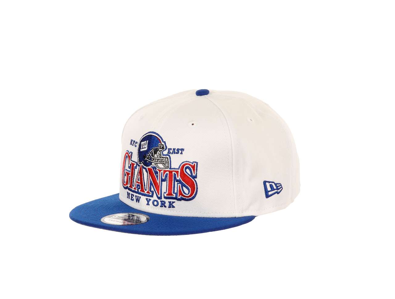 New York Giants NFL Helmet White Original Teamcolour Blue 9Fifty Snapback Cap New Era