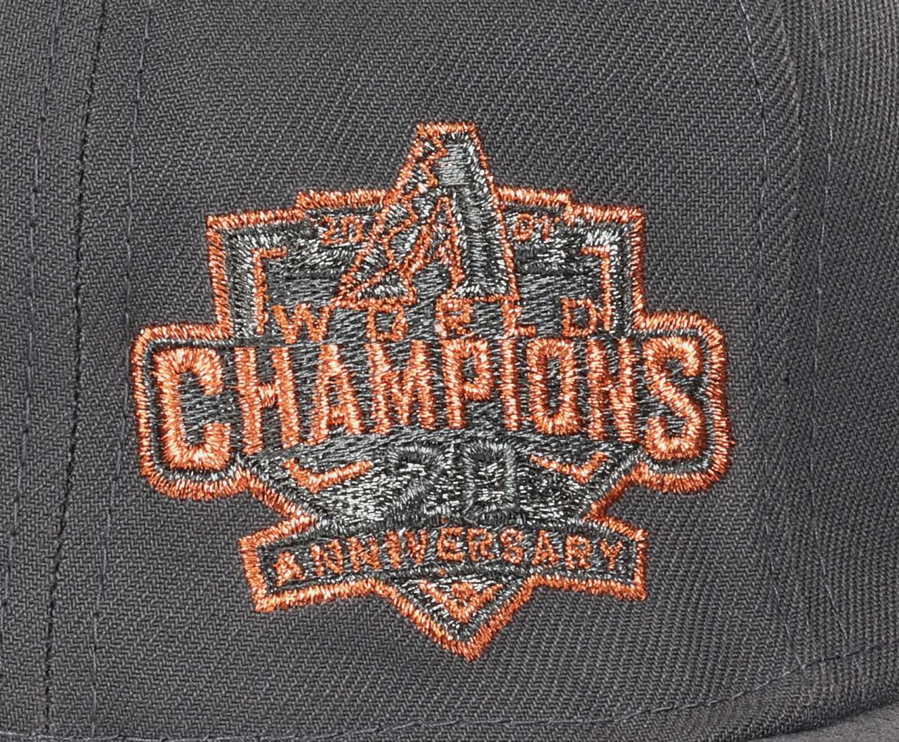 Arizona Diamondbacks  MLB Cooperstown 20th Anniversary Sidepatch Gray Pop 59Fifty Basecap New Era