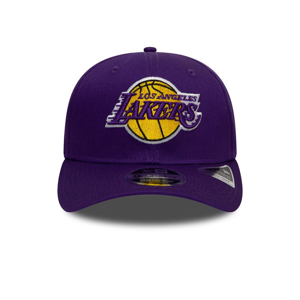 Los Angeles Lakers NBA Team 9Fifty Stretch Snapback Cap New Era
