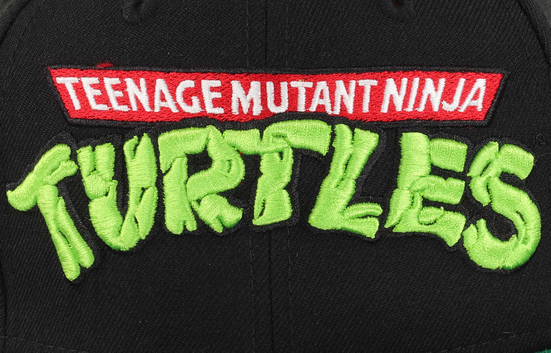 Teenage Mutant Ninja Turtles Logo TMNT Black 9Fifty Snapback Cap New Era