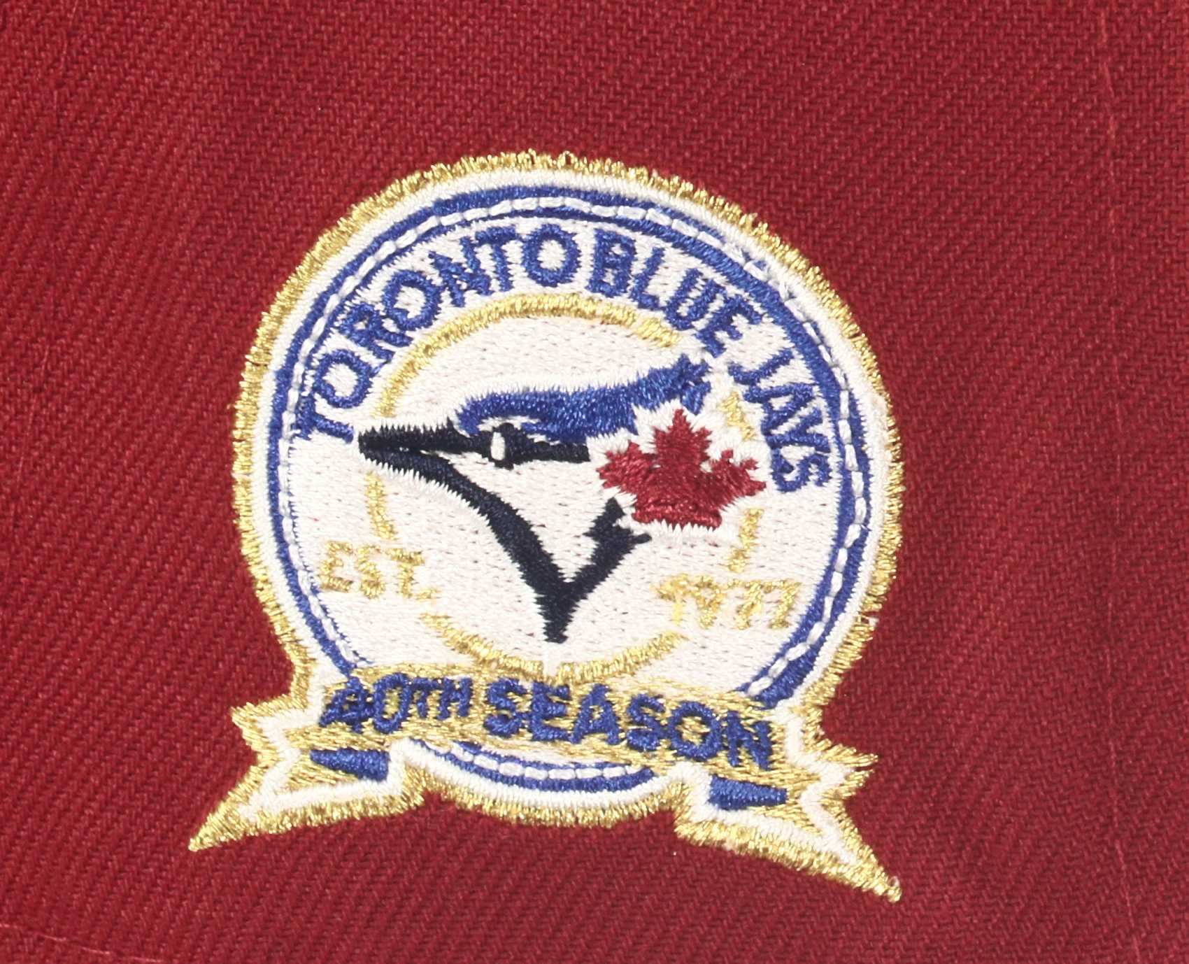 Toronto Blue Jays Red 40th Season 59Fifty Basecap New Era
