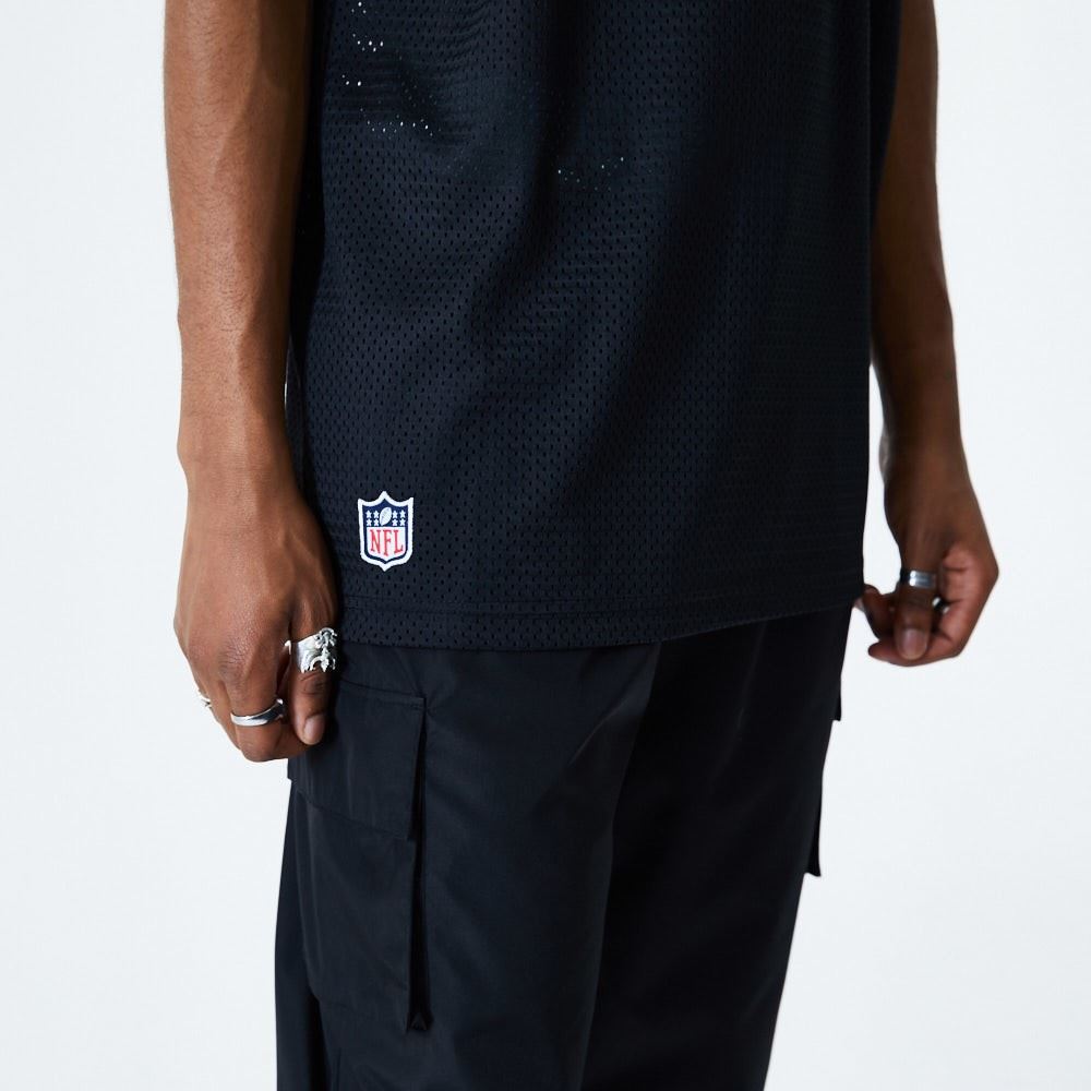 Las Vegas Raiders NFL Stripe Sleeve T-Shirt New Era