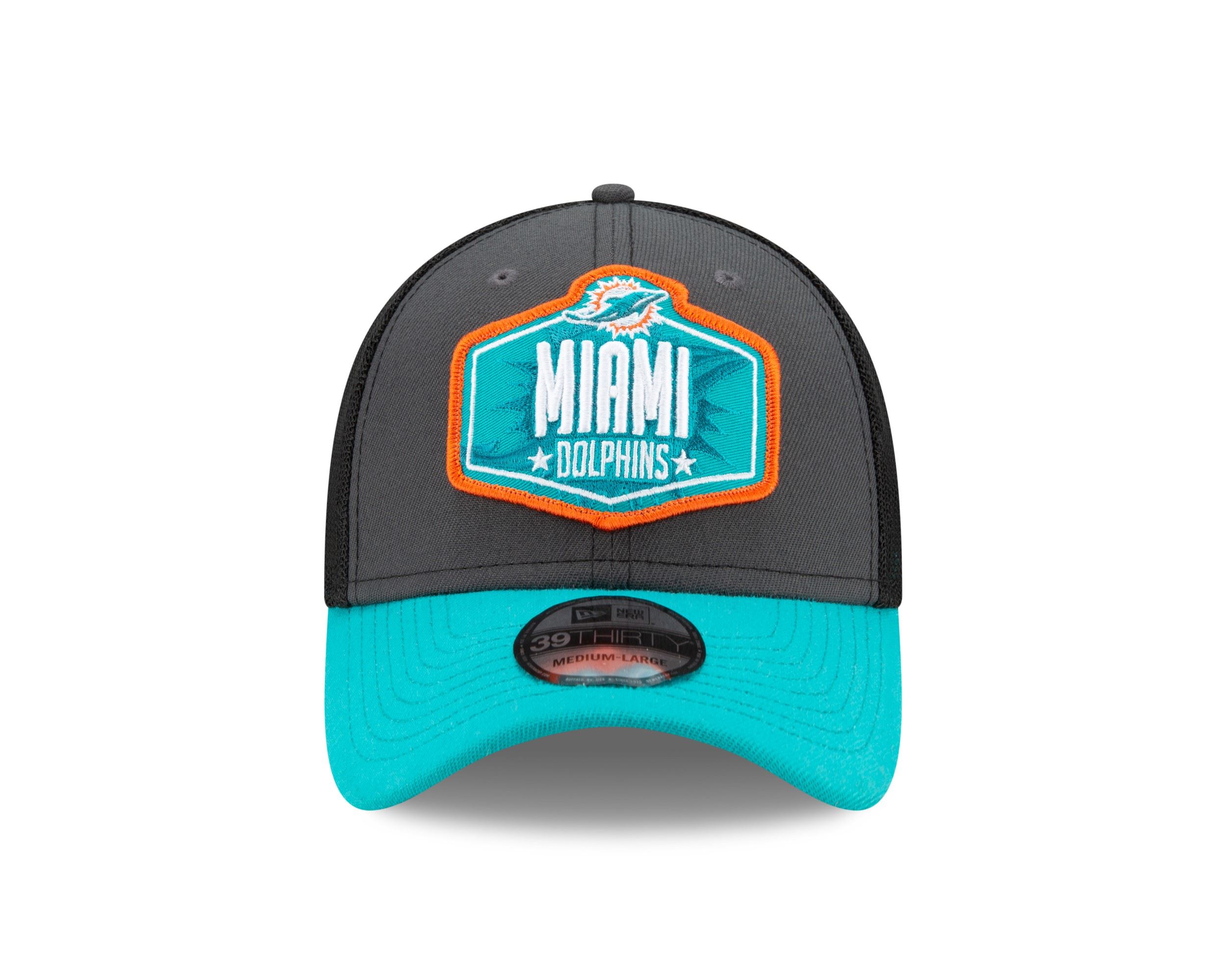 Miami Dolphins NFL 2021 Draft 39Thirty Stretch Cap New Era